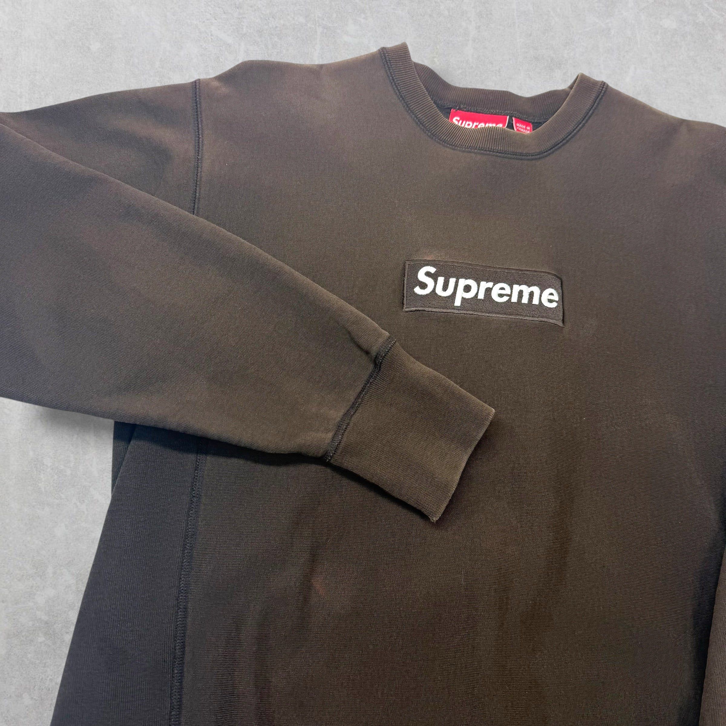 Supreme 2003 Supreme Brown Box Logo Crewneck L Size US L / EU 52-54 / 3 - 2 Thumbnail