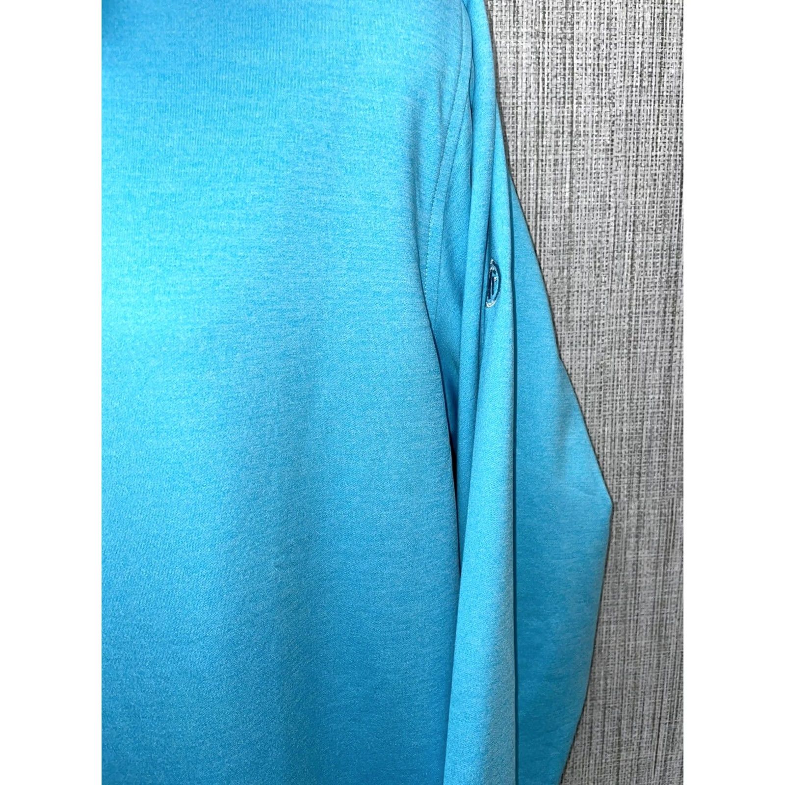 Peter Millar Peter Millar Light Blue Half Zip Pullover Mens XL Sweater ZIP Blue Mens XL Size US XL / EU 56 / 4 - 3 Thumbnail