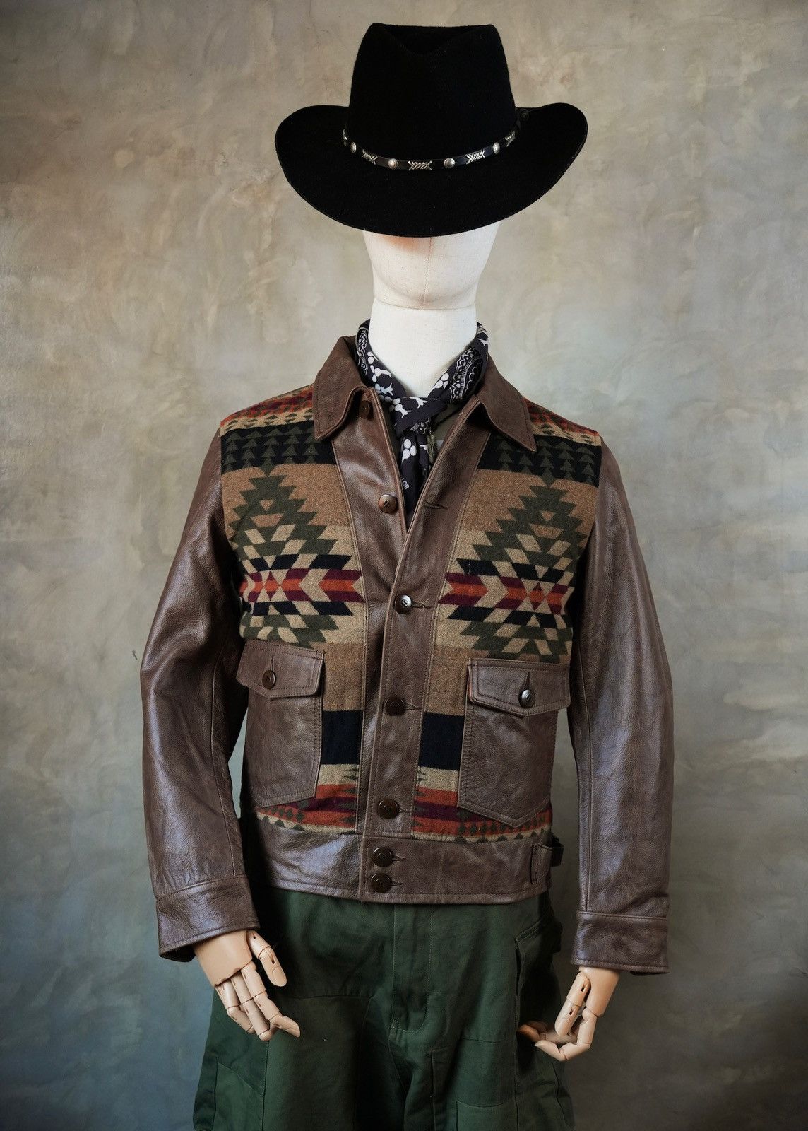 Other Curphey Navajo Leather Jacket Size US S / EU 44-46 / 1 - 1 Thumbnail