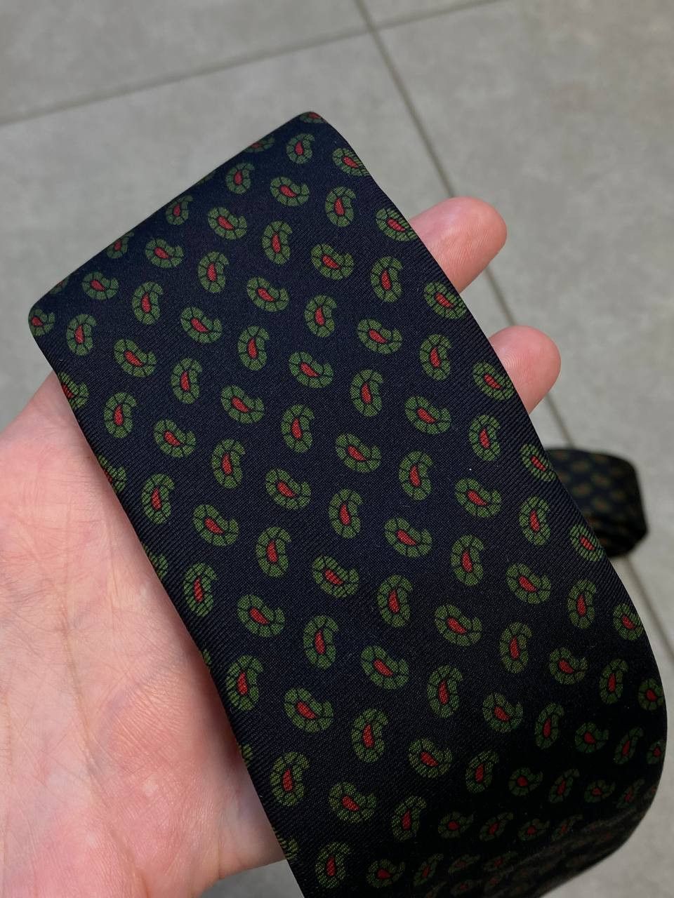 Polo Ralph Lauren Polo Ralph Lauren PRL Hand Made Parsley Silk Tie Size ONE SIZE - 6 Thumbnail