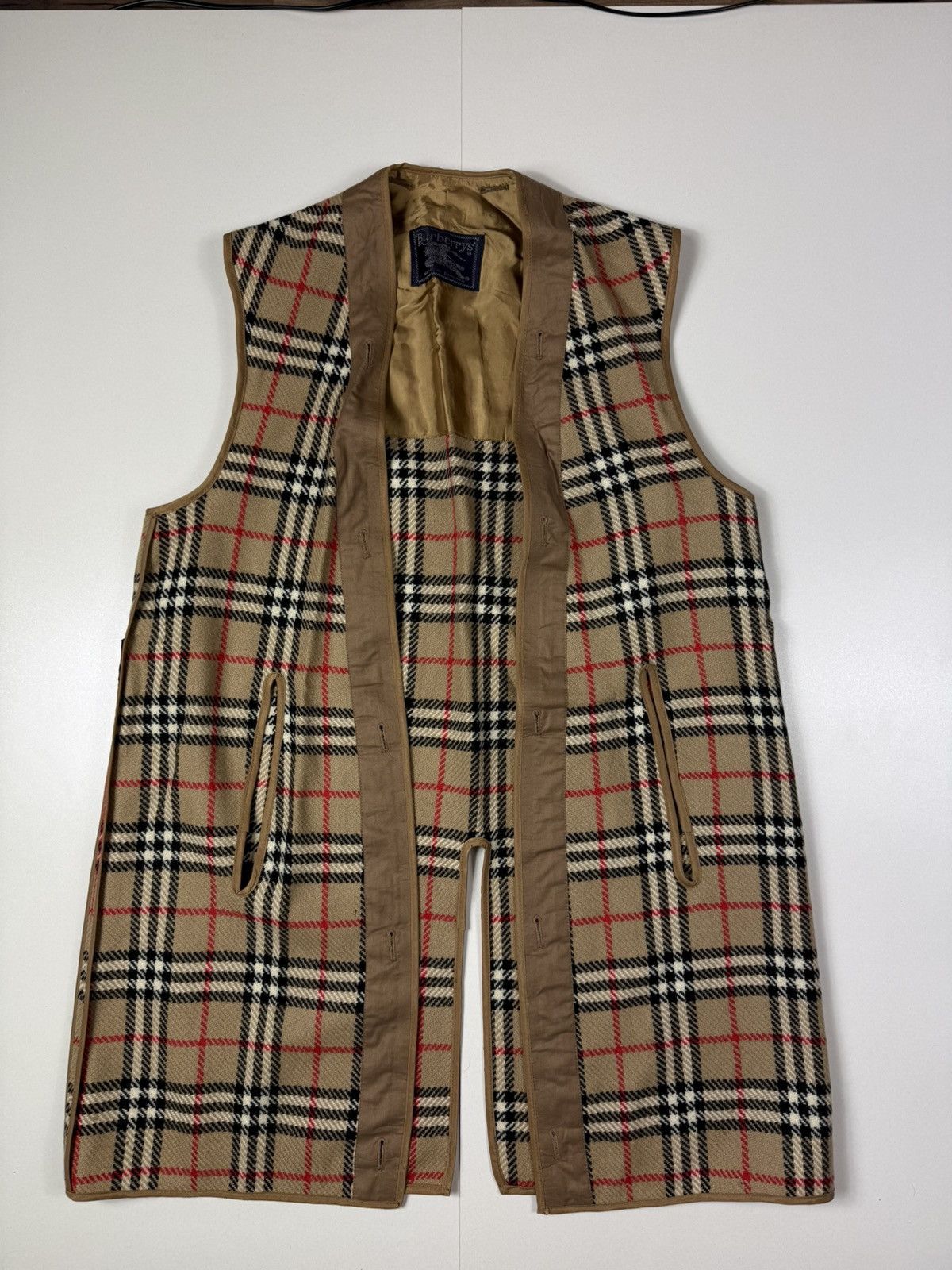 Burberry Burberry Vintage Check Trench Liner Vest Size US L / EU 52-54 / 3 - 1 Thumbnail