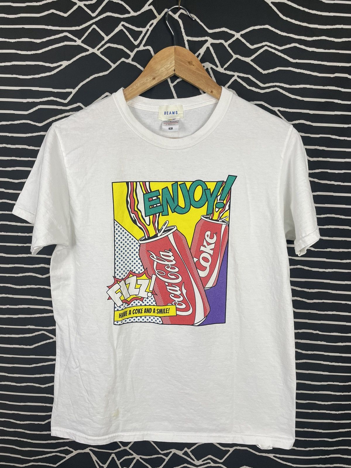 Beams Japan Coca Cola Retro Graphic Tees Size US M / EU 48-50 / 2 - 1 Thumbnail