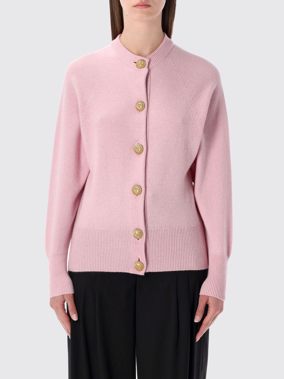 Balmain Balmain Sweater Woman Pink Size XS / US 0-2 / IT 36-38 - 1 Thumbnail