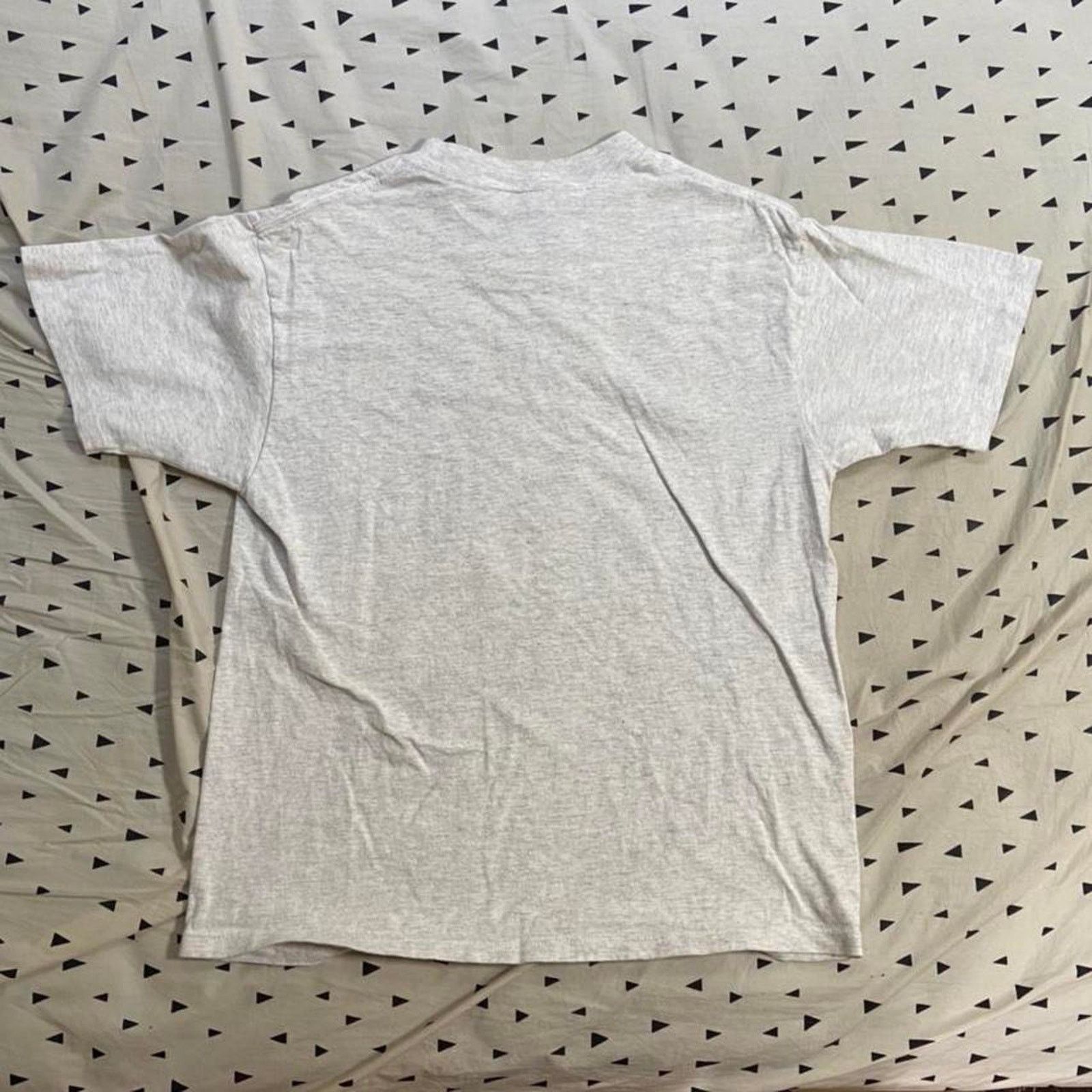 Jerzees 90s grey secretary tee shirt usa m Size US M / EU 48-50 / 2 - 3 Thumbnail