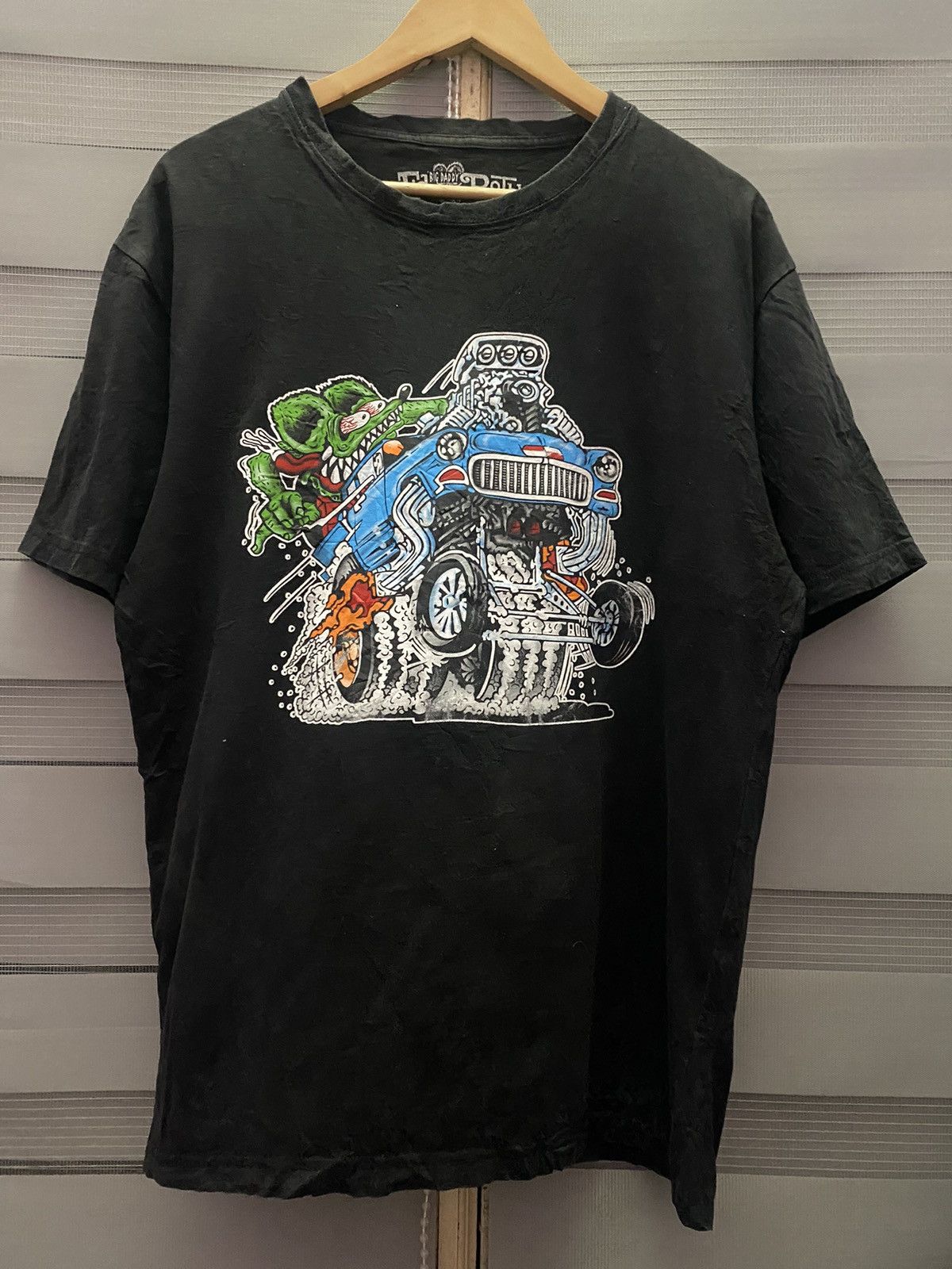 Vintage Ed Roth Rat Fink Monster Trucks Art Tees Size US L / EU 52-54 / 3 - 1 Thumbnail