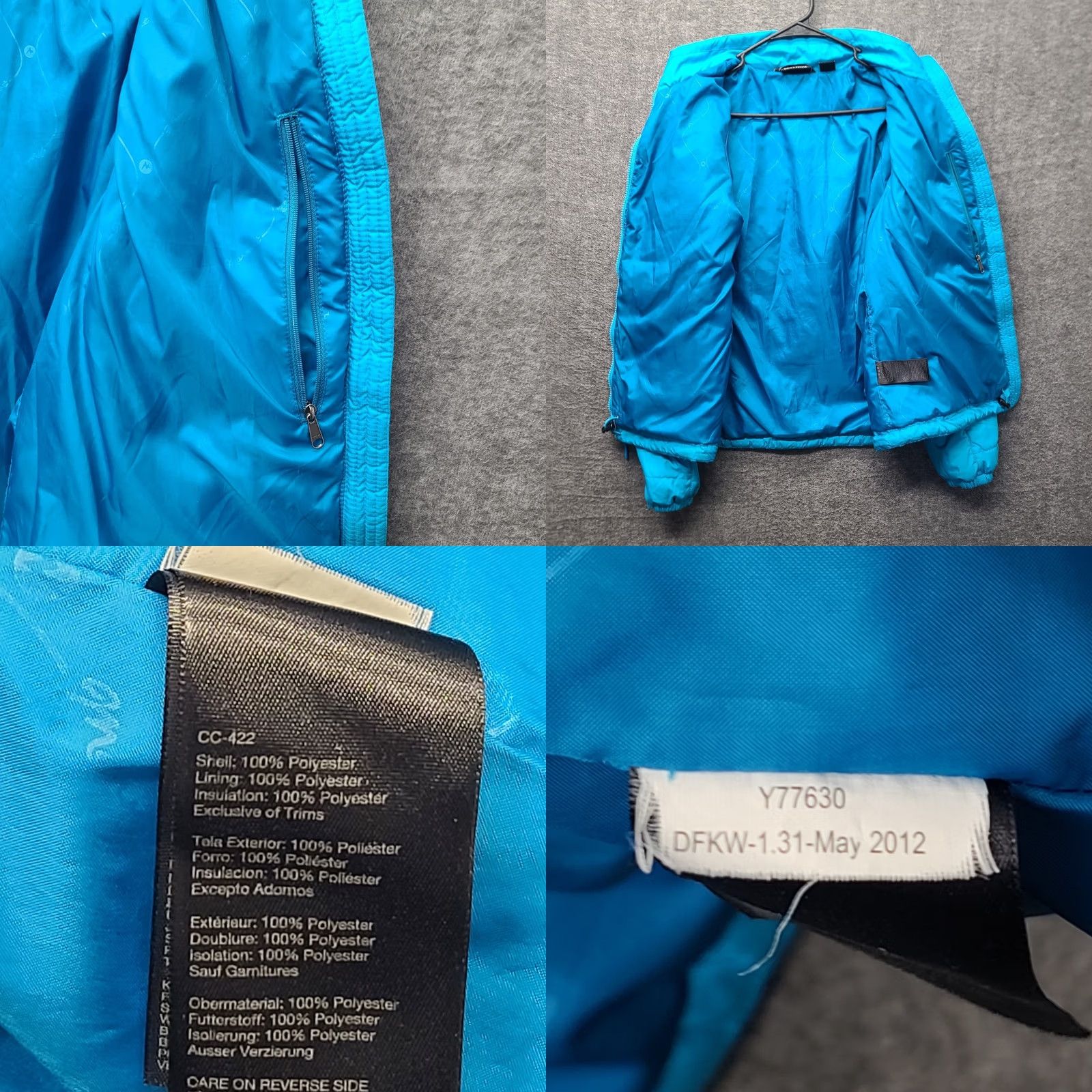 Marmot Marmot Jacket Womens M Highlander Regular Fit Lightweight Packable Thermal Jacket Size M / US 6-8 / IT 42-44 - 8 Thumbnail