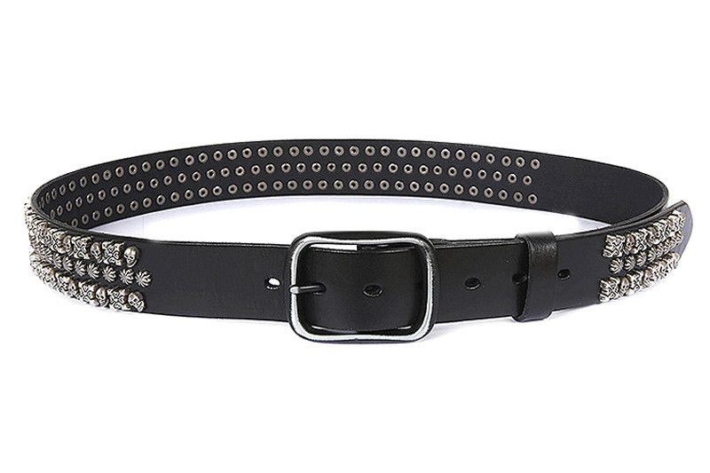 Japanese Brand Decorative skull rivet belt Size ONE SIZE - 1 Thumbnail