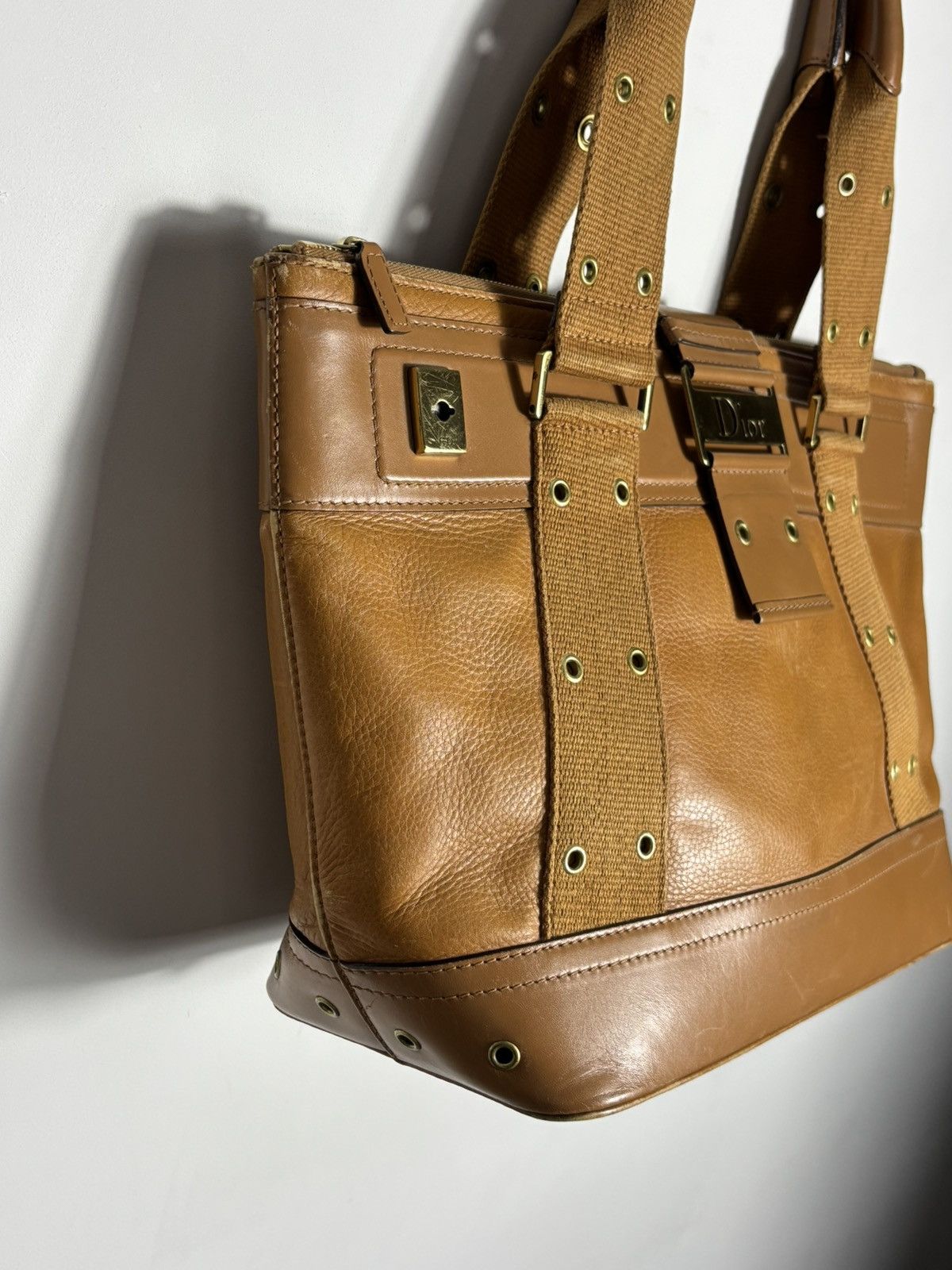 Dior Dior 2002 by John Galliano Tote leather Size ONE SIZE - 6 Thumbnail