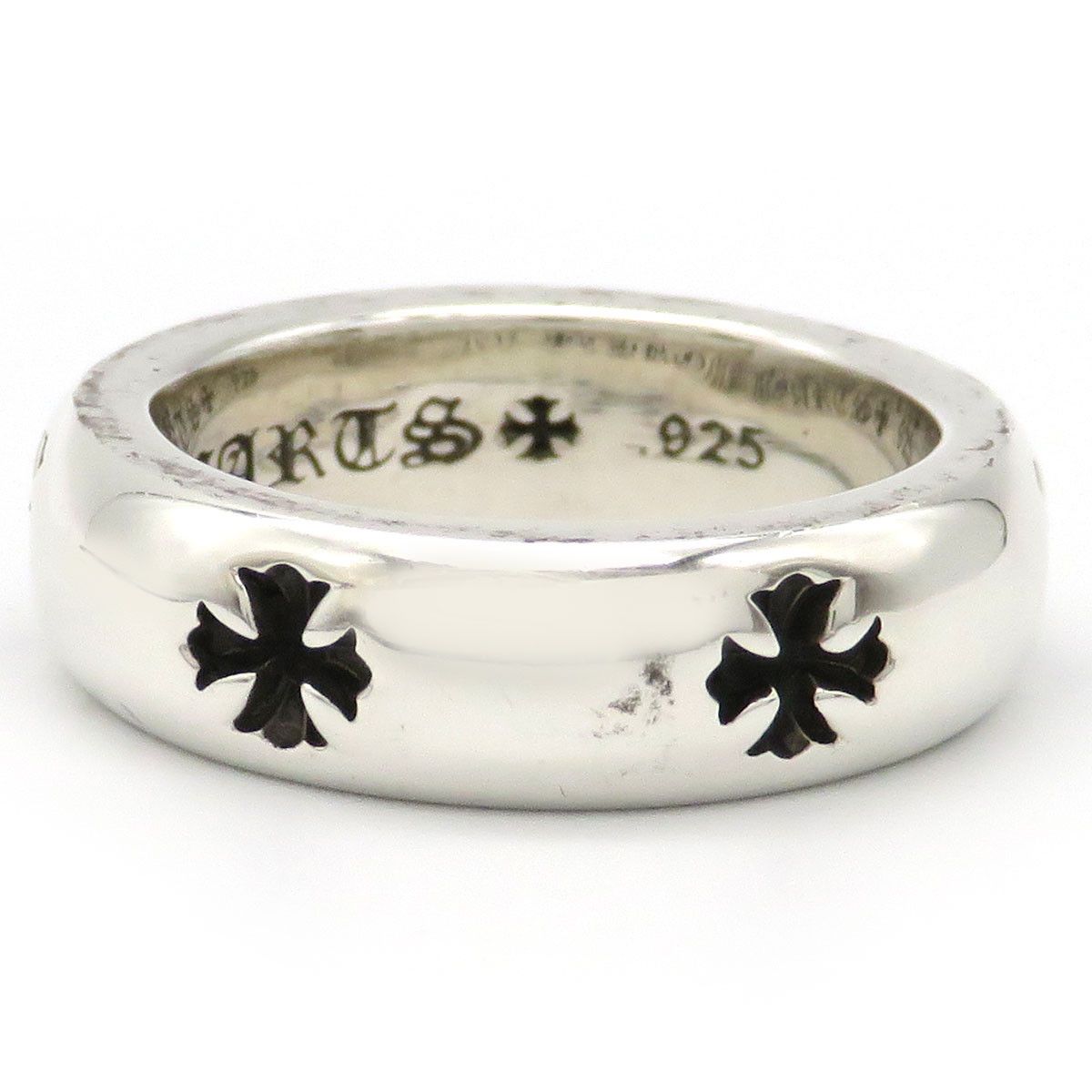 Chrome Hearts Chrome Hearts Plus Cutout Ring - Size 3 Size ONE SIZE - 4 Thumbnail