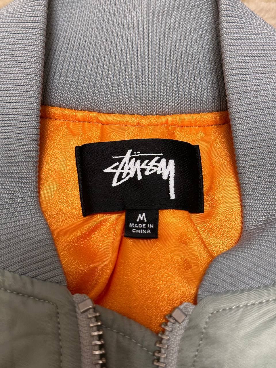 Stussy Stussy SS22 Dyed Nylon Bomber Jacket Q 20 Size US M / EU 48-50 / 2 - 3 Thumbnail
