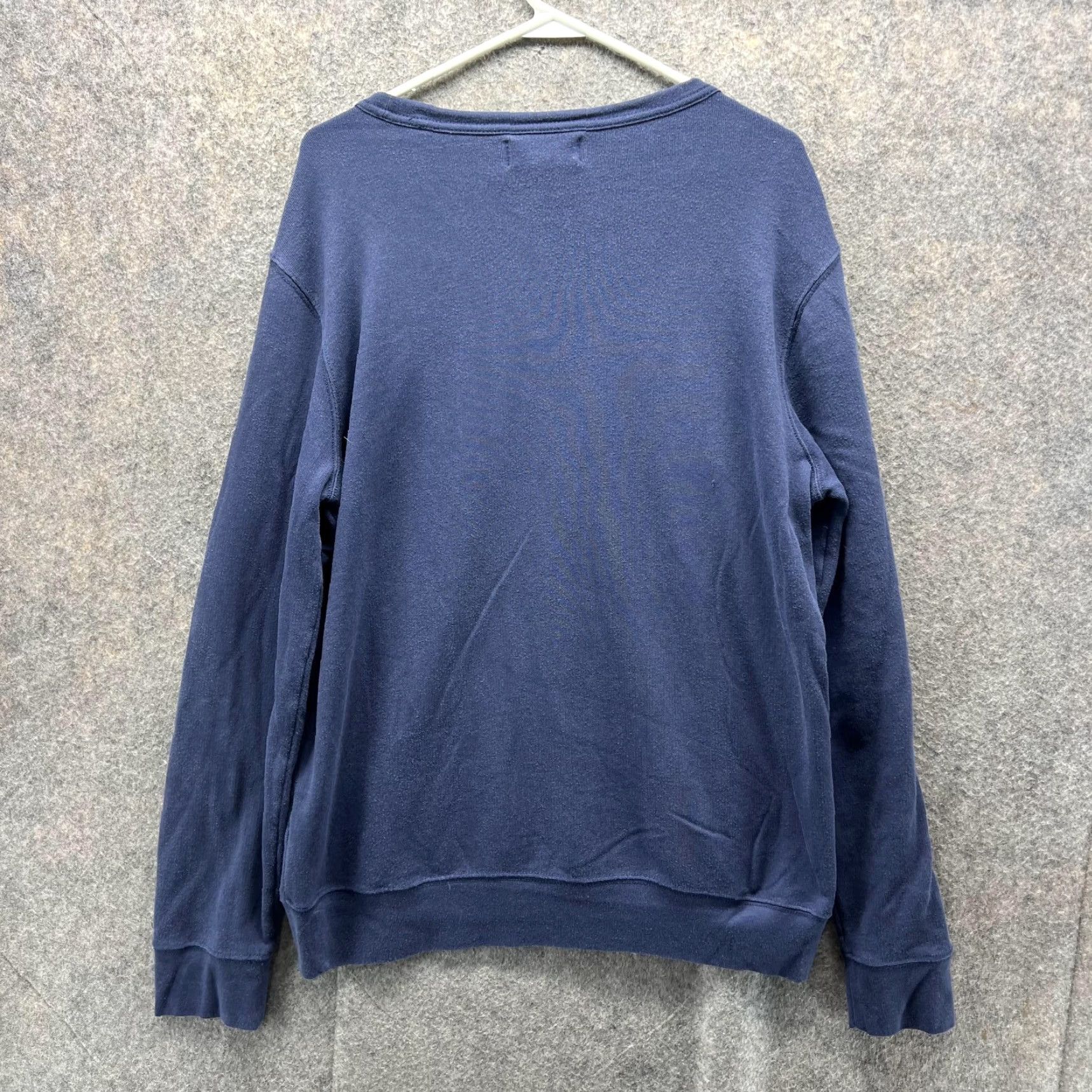 Polo Ralph Lauren VINTAGE Polo Ralph Lauren Sweater Men Large Adult Blue Pullover Crewneck Fleece Pony Size US L / EU 52-54 / 3 - 4 Thumbnail