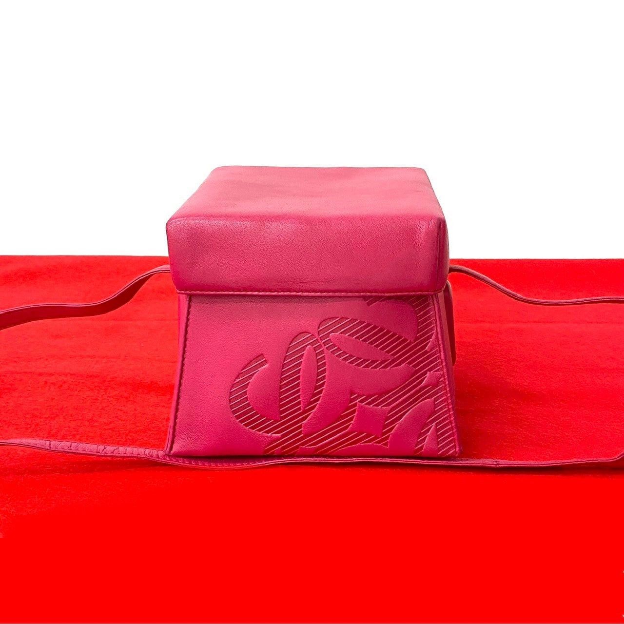 Loewe Shoulder Bag Pink Leather