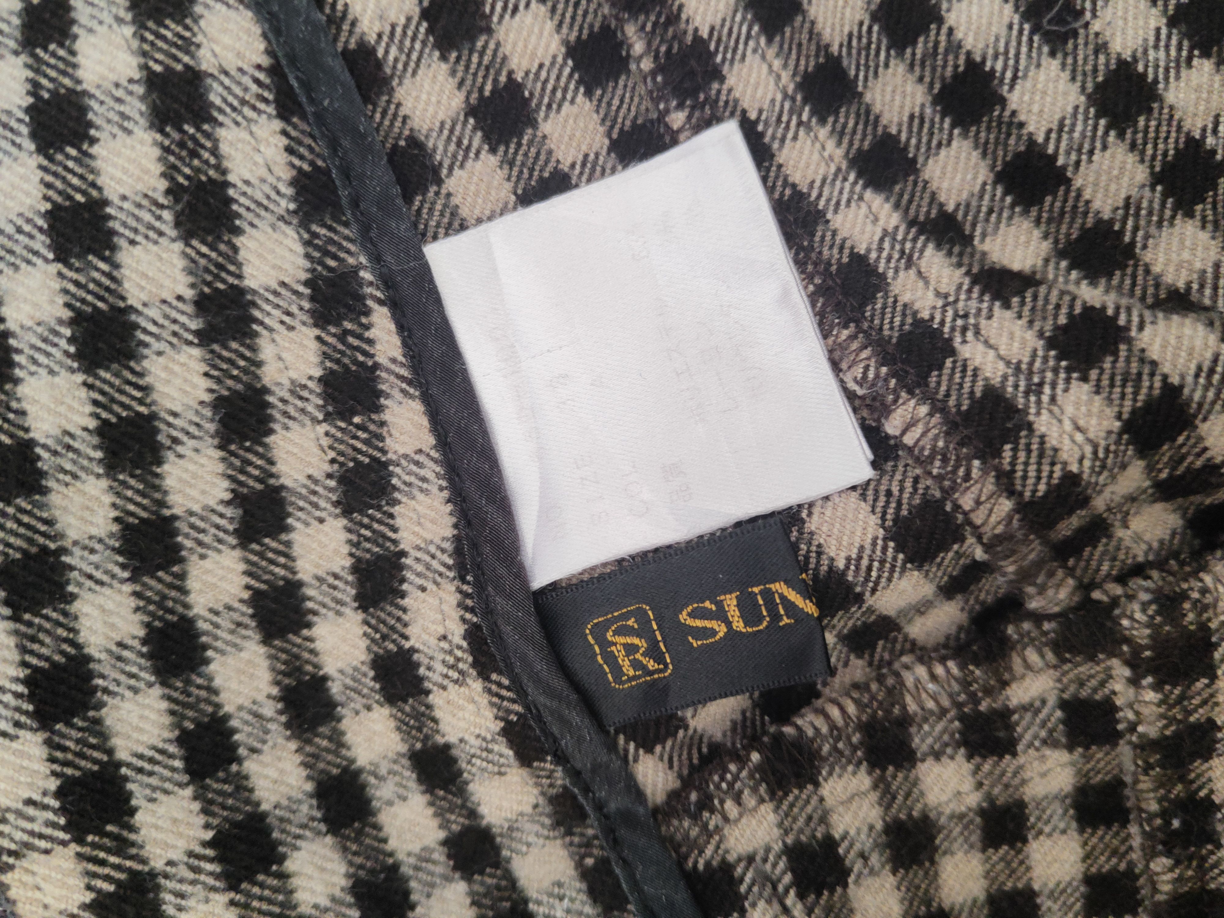 Japanese Brand Sun Rose checkered utility punk Casual Pants #S2922 Size 28" / US 6 / IT 42 - 14 Thumbnail