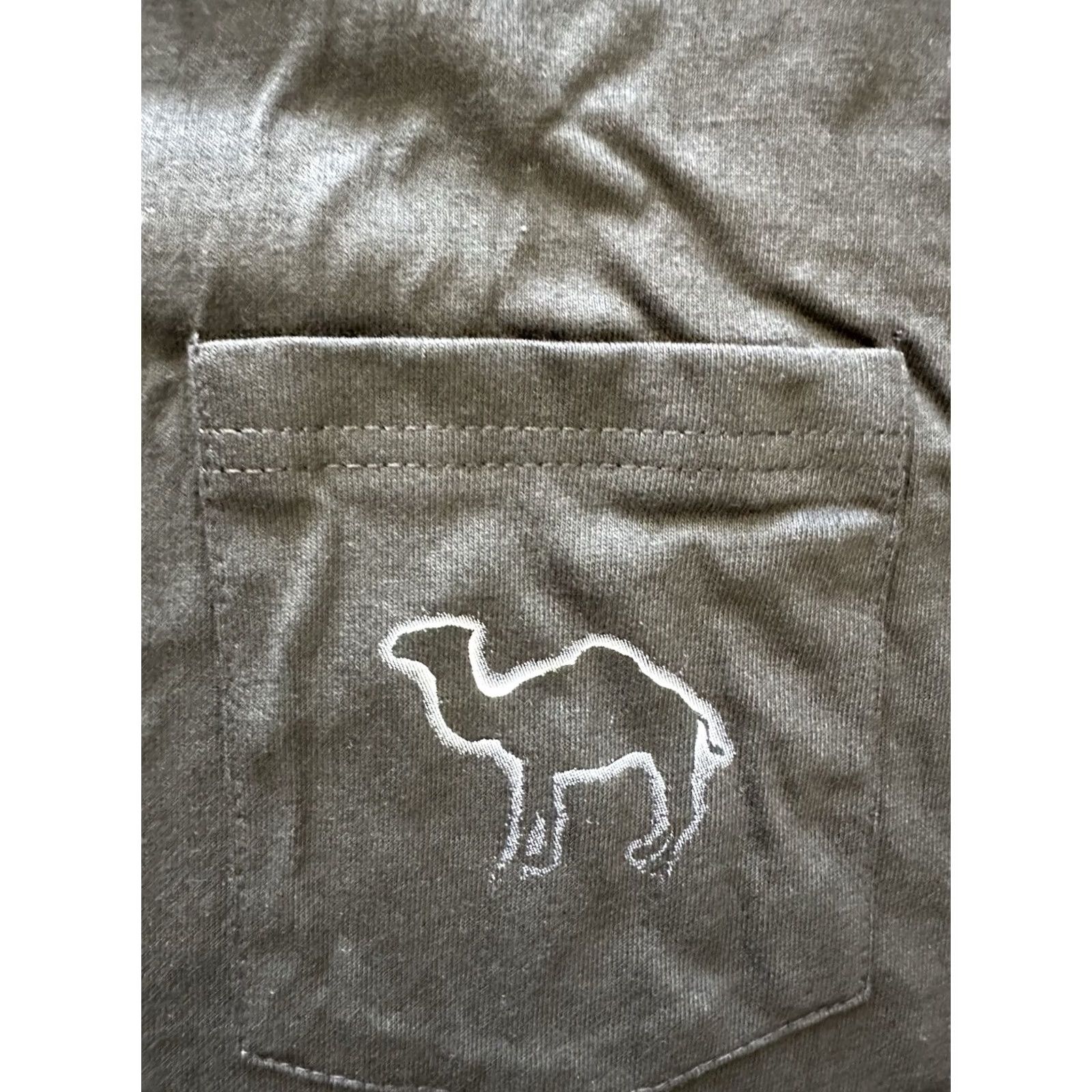 Camel VINTAGE Camel 90s Pocket Tee Black XL Adult T-Shirt Mens Short Sleeve Crew Neck Eclipse Promo Size US XL / EU 56 / 4 - 4 Thumbnail