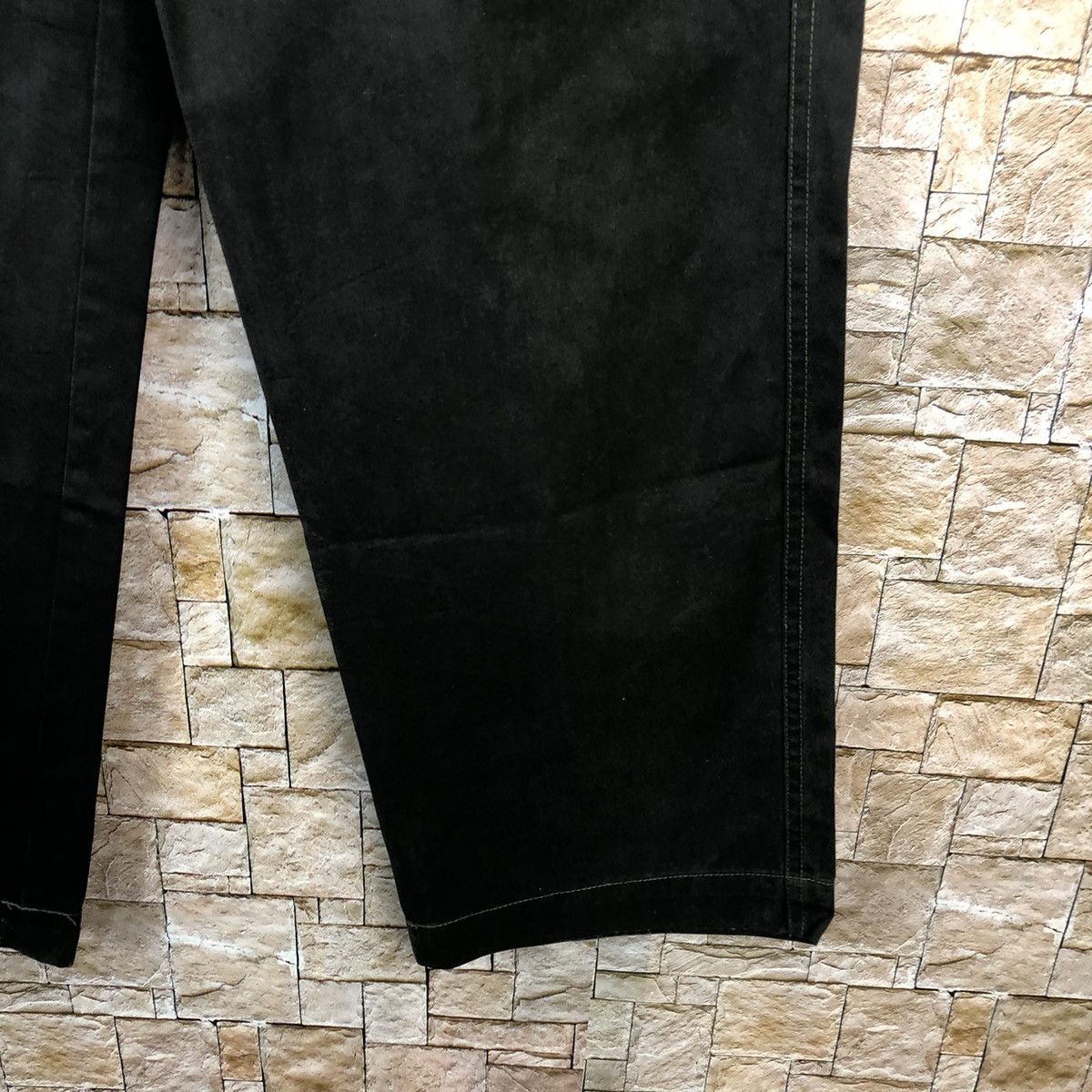 Japanese Brand Burtle Black Cargo Multipocket Pants #A599 Size US 32 / EU 48 - 12 Thumbnail