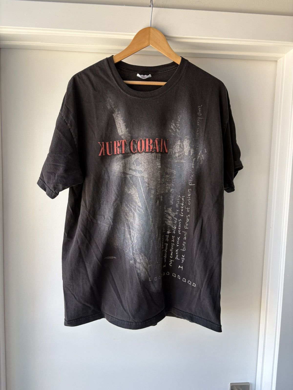 Fruit Of The Loom × Vintage Kurt Cobain Anatomical Human Shirt