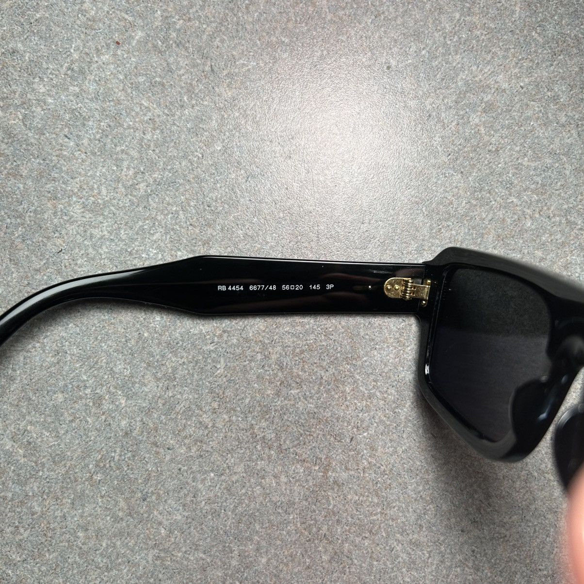 RayBan Ray-Ban Flacko Bio-Based Sunglasses Black – A$AP Rocky Worn Size ONE SIZE - 3 Thumbnail