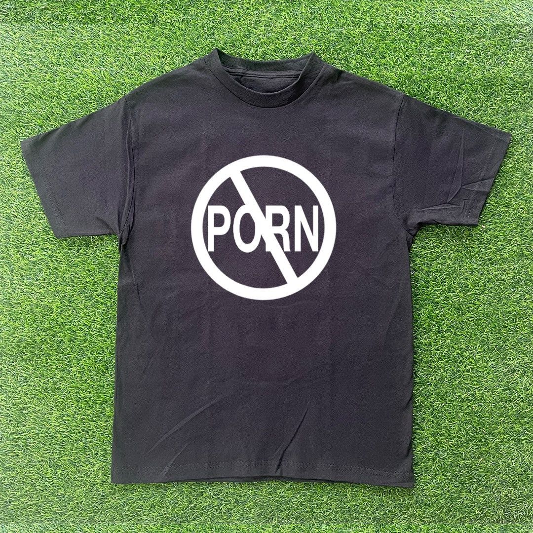 Vintage NO P*RN TSHIRT Size US M / EU 48-50 / 2 - 1 Preview