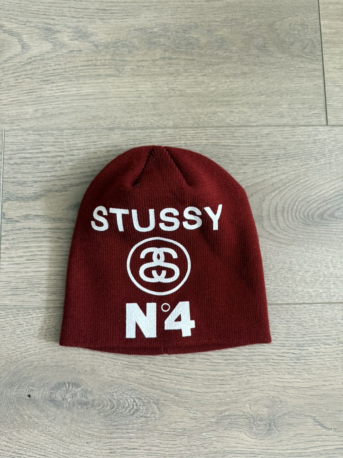 Stussy Stussy Red Beanie Size ONE SIZE - 1 Thumbnail