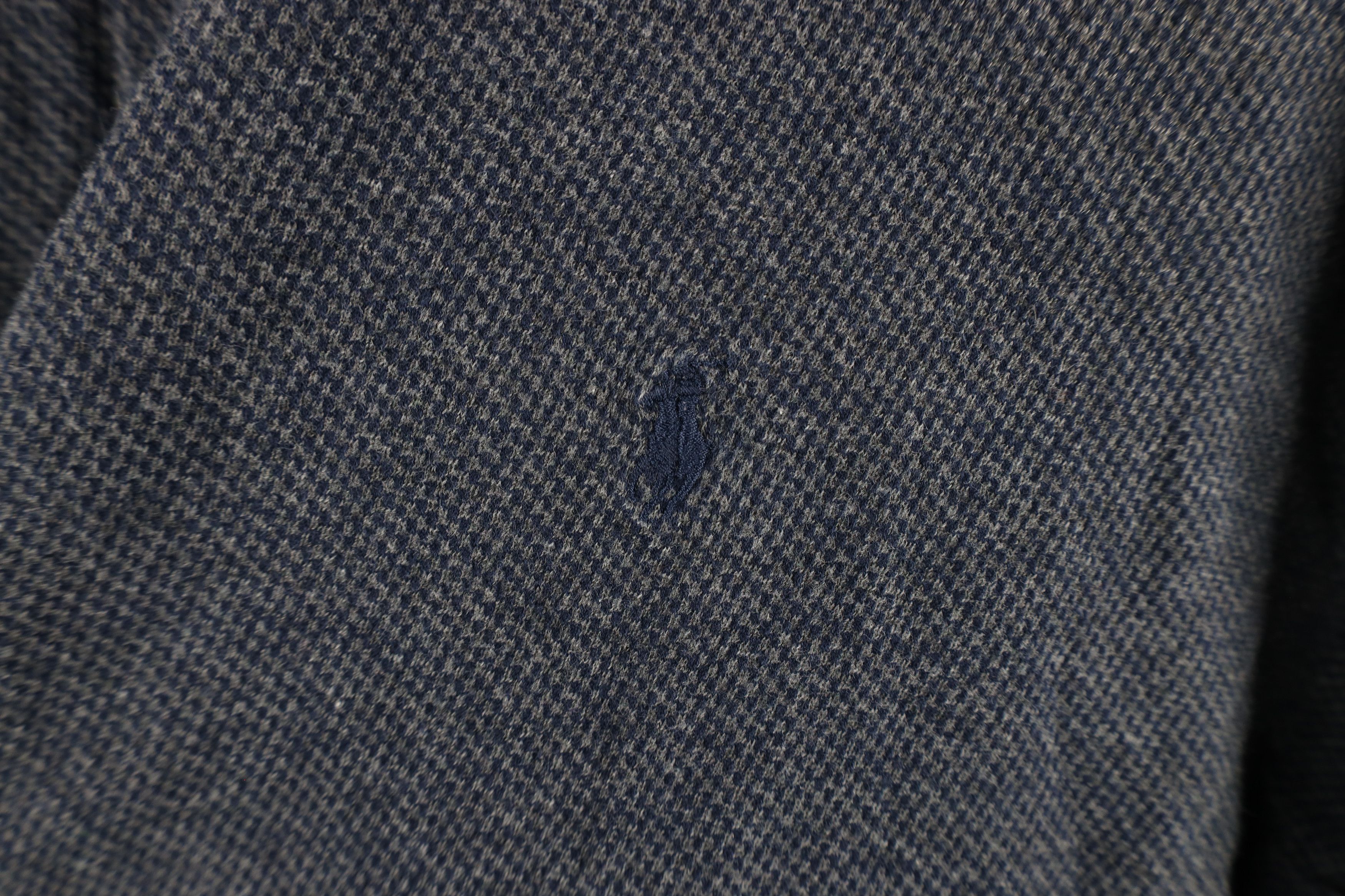 Ralph Lauren Vintage 90s Ralph Lauren Knit Long Sleeve Rugby Polo Shirt Size US XXL / EU 58 / 5 - 4 Thumbnail