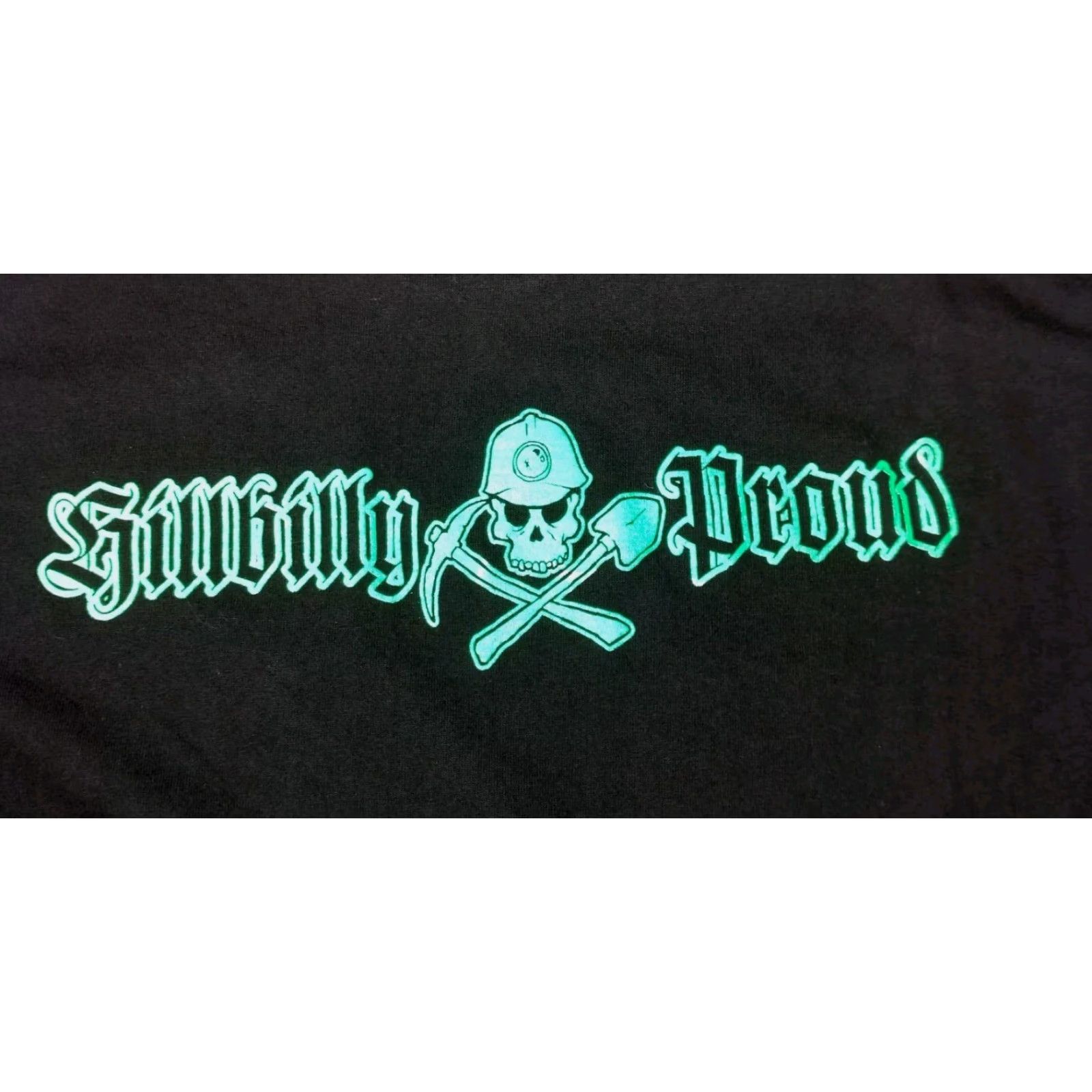 Coal VINTAGE Bayside Hillbilly Proud Shirt Men Medium Black T-Shirt Coal Miner Skull 90s Theme Mens Size US M / EU 48-50 / 2 - 3 Thumbnail