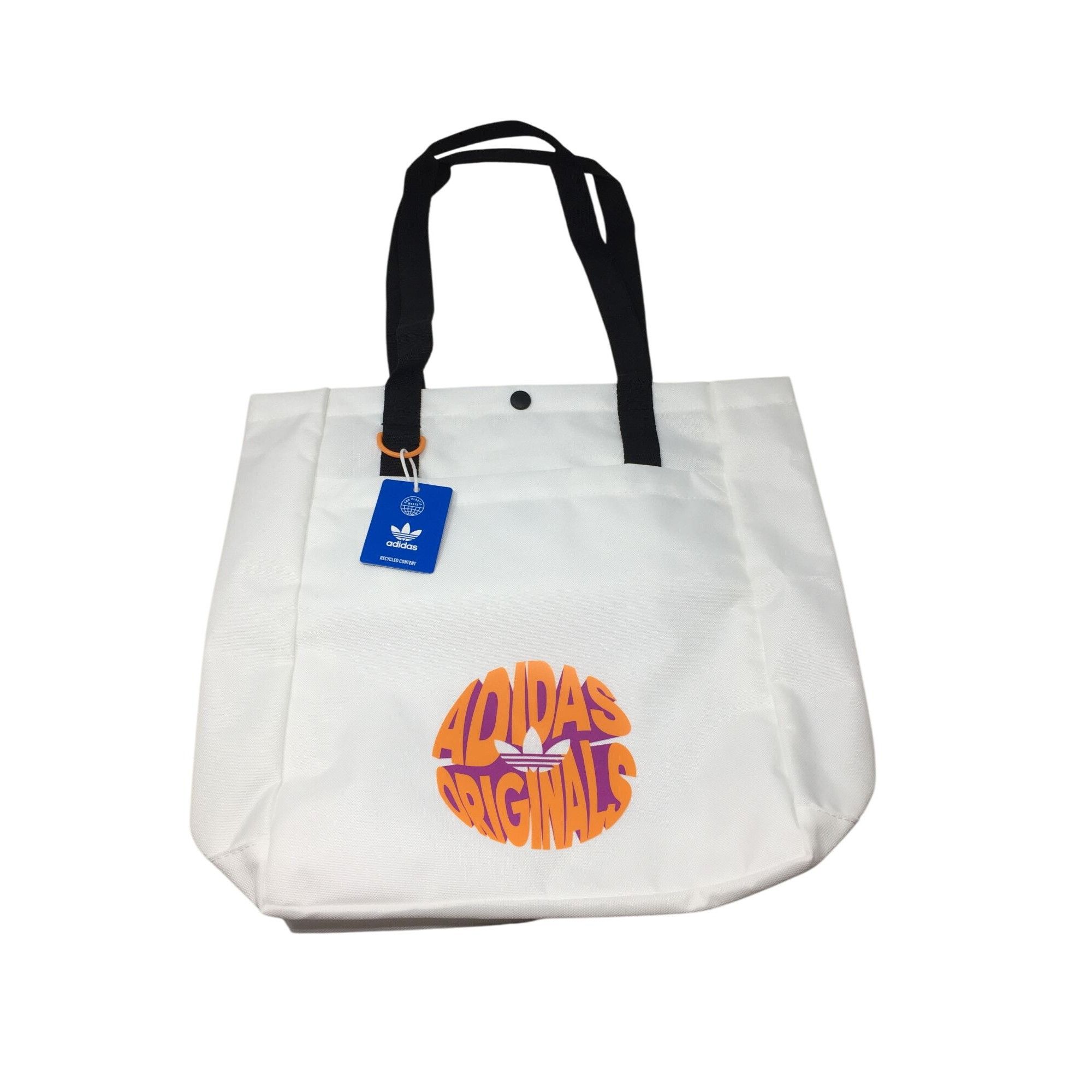 Adidas Adidas Originals White Bag with Black Handles New with Tags Size ONE SIZE - 1 Thumbnail