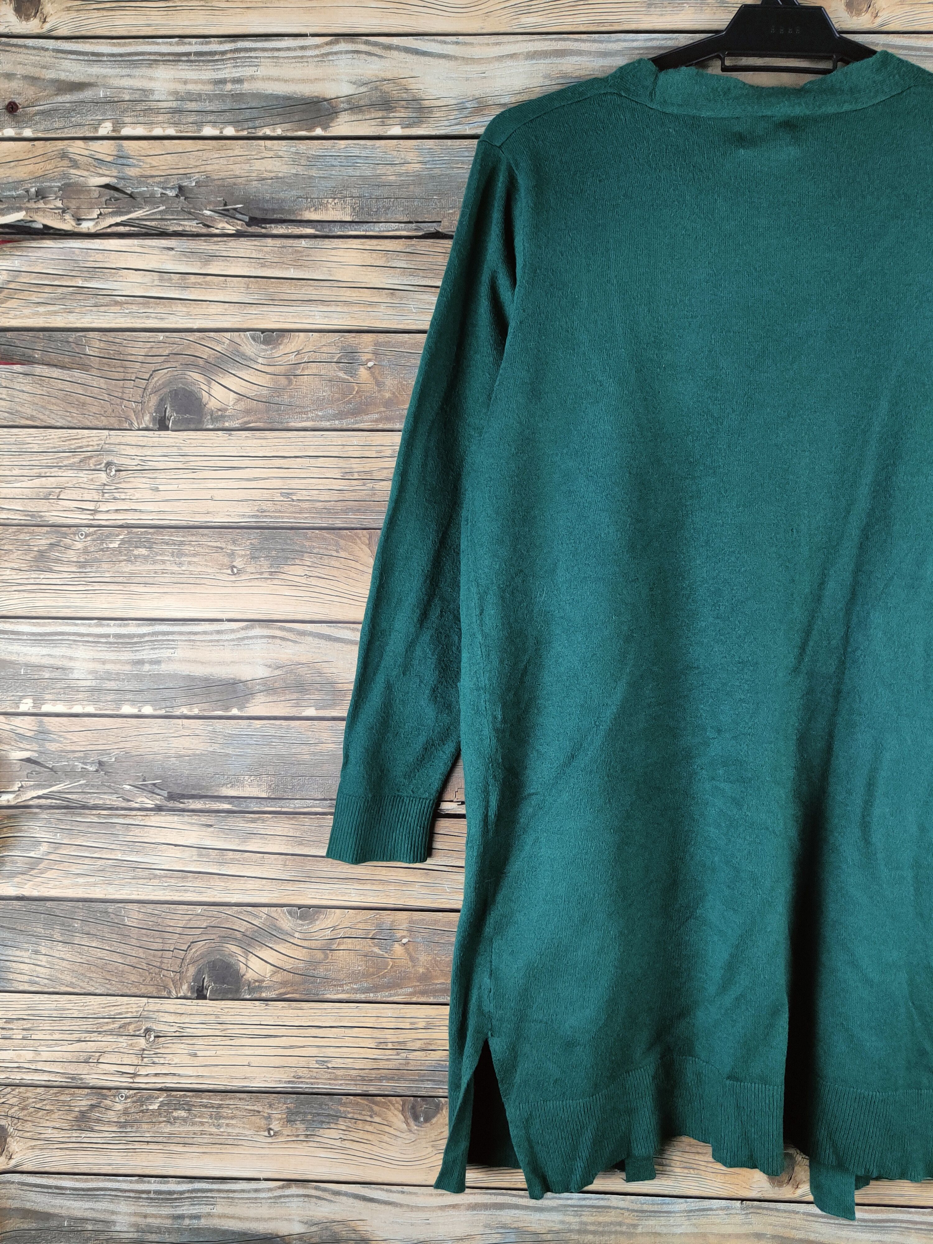 Japanese Brand DL Cascata Green Knitwear Cardigan #46-944 Size M / US 6-8 / IT 42-44 - 8 Thumbnail