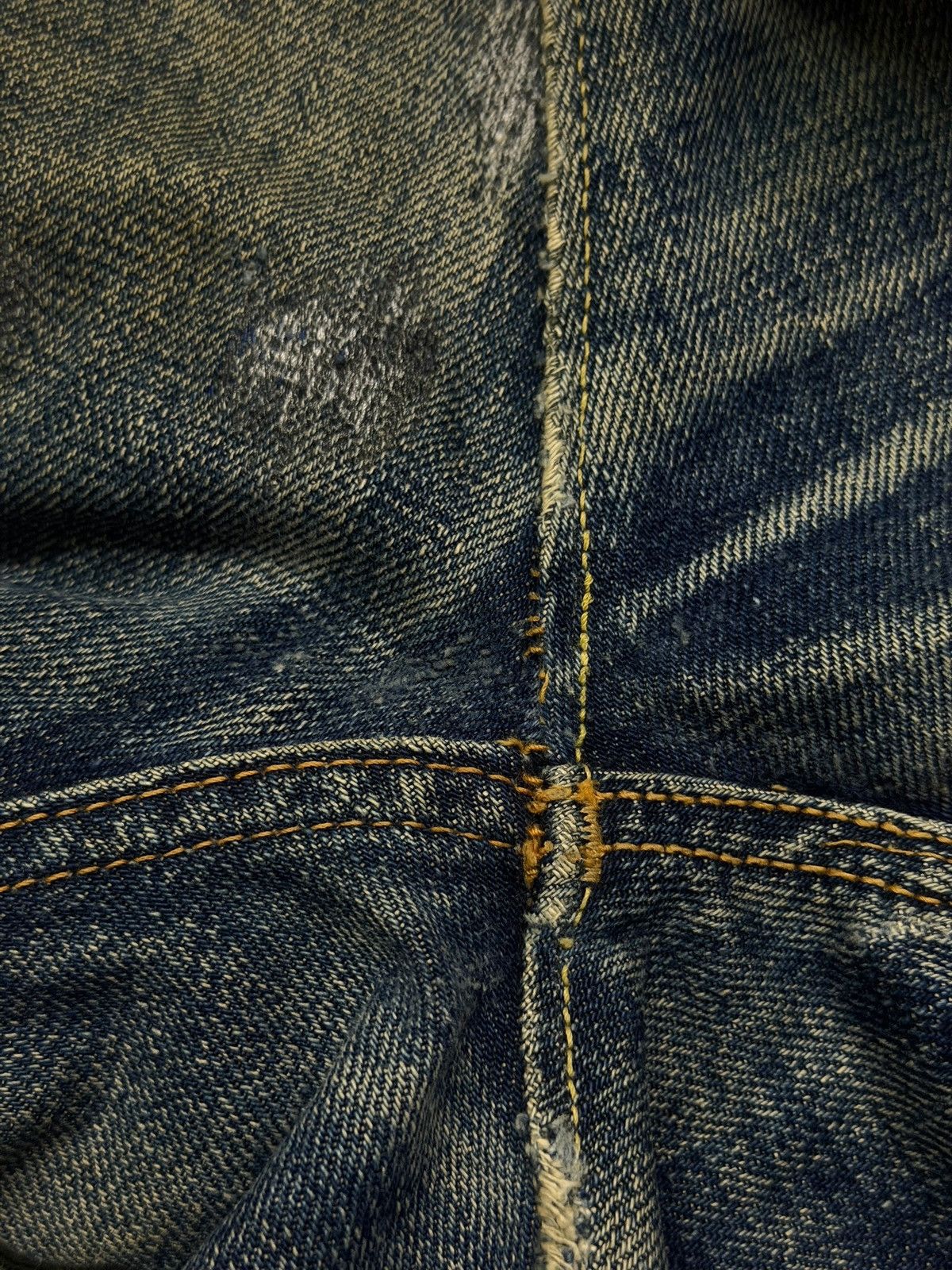 Denime Vintage 90s DENIME Lot 87 Selvedge Denim Jeans Japan | W29 Size US 29 - 18 Thumbnail