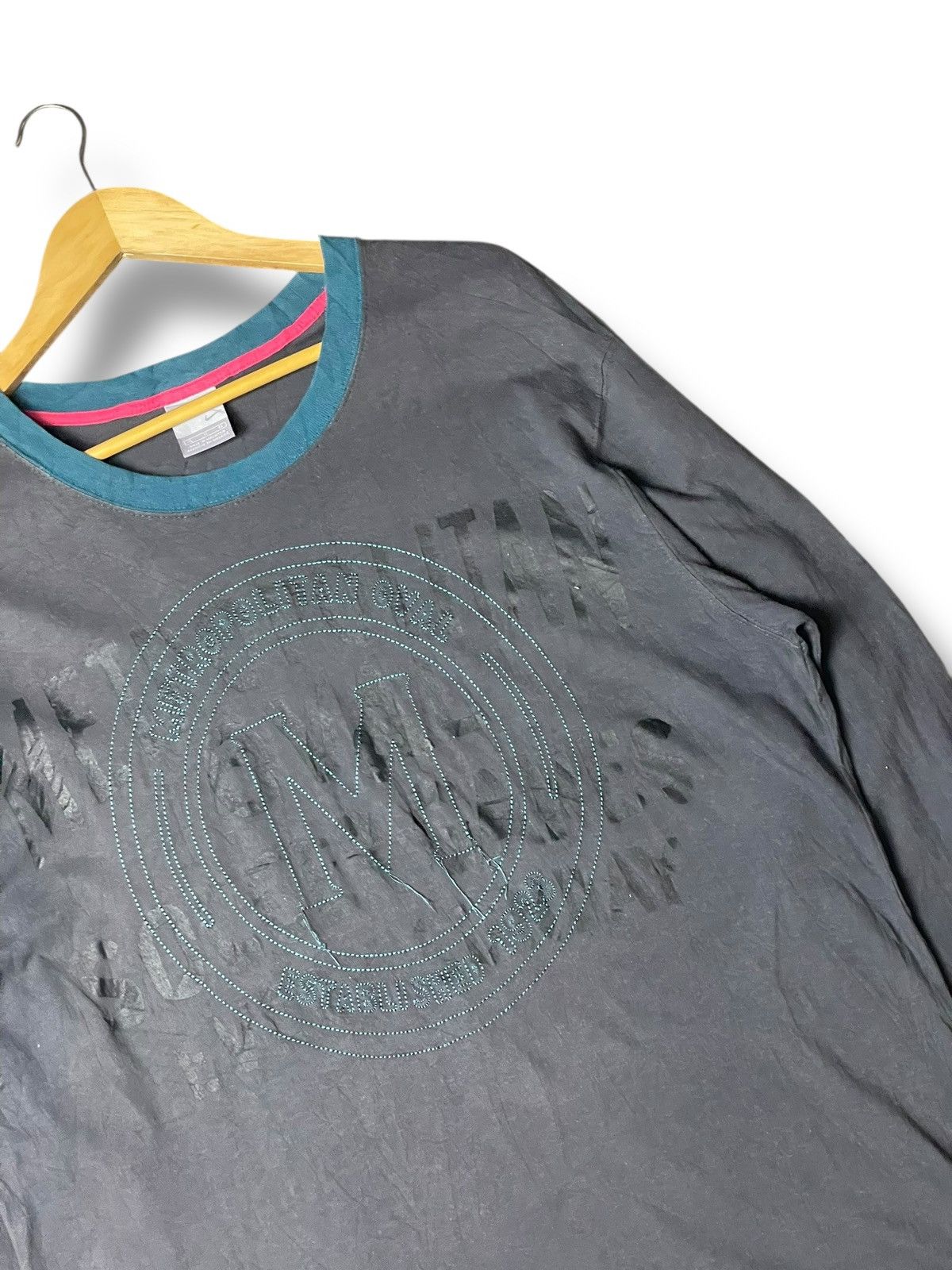 Japanese Brand × Nike × Vintage Vintage NIKE Athletic Long Sleeve Shirt (115) Size US XL / EU 56 / 4 - 5 Thumbnail