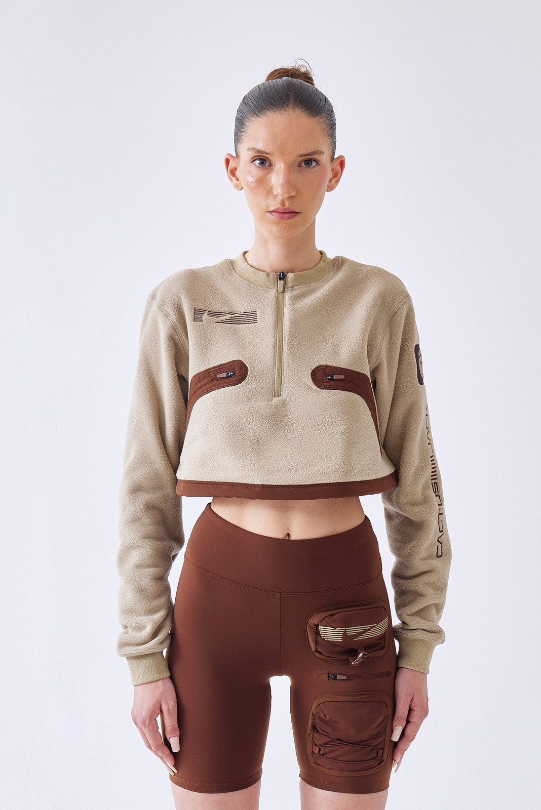 Nike × Travis Scott Nike x Travis Scott NRG Cactus Corp Pullover Cropped Top Size XL / US 12-14 / IT 48-50 - 1 Thumbnail