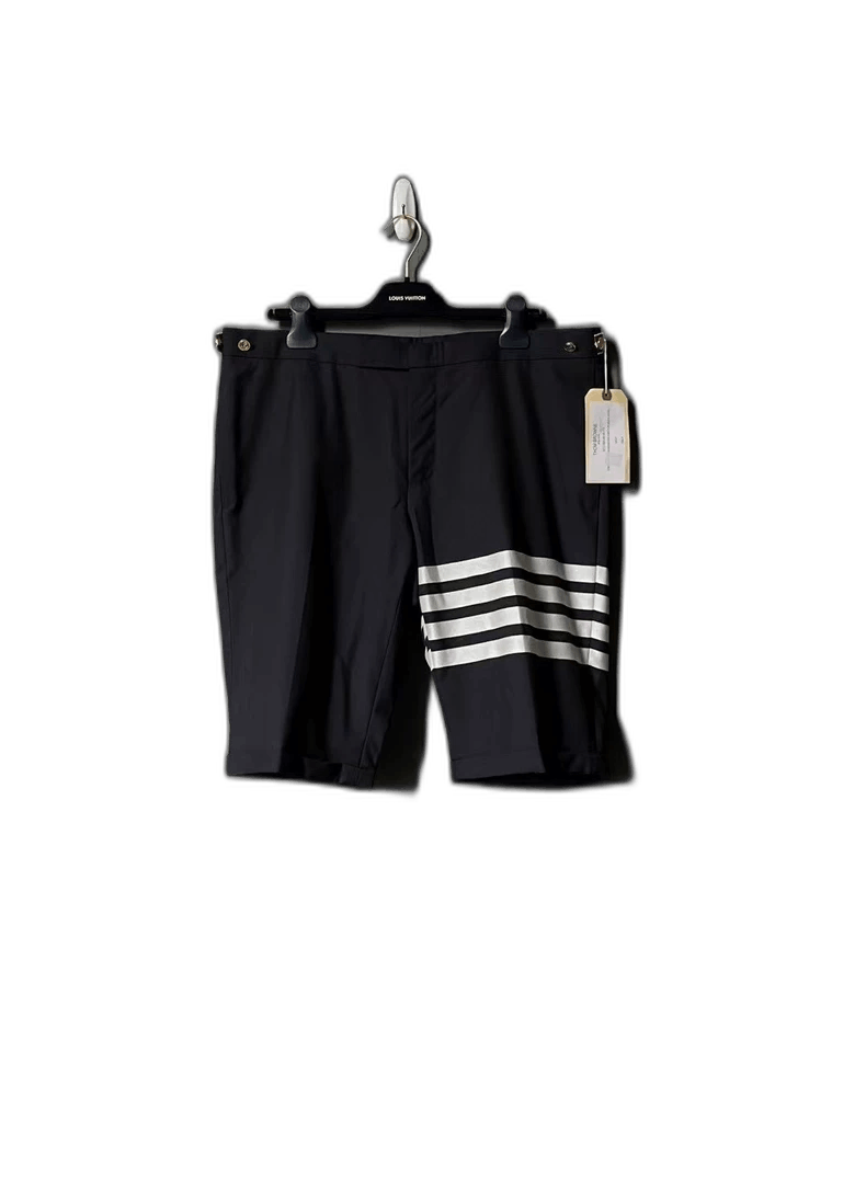 Thom Browne Thom Browne Navy Blue Wool Suit Shorts Size US 44 / EU 60 - 1 Thumbnail