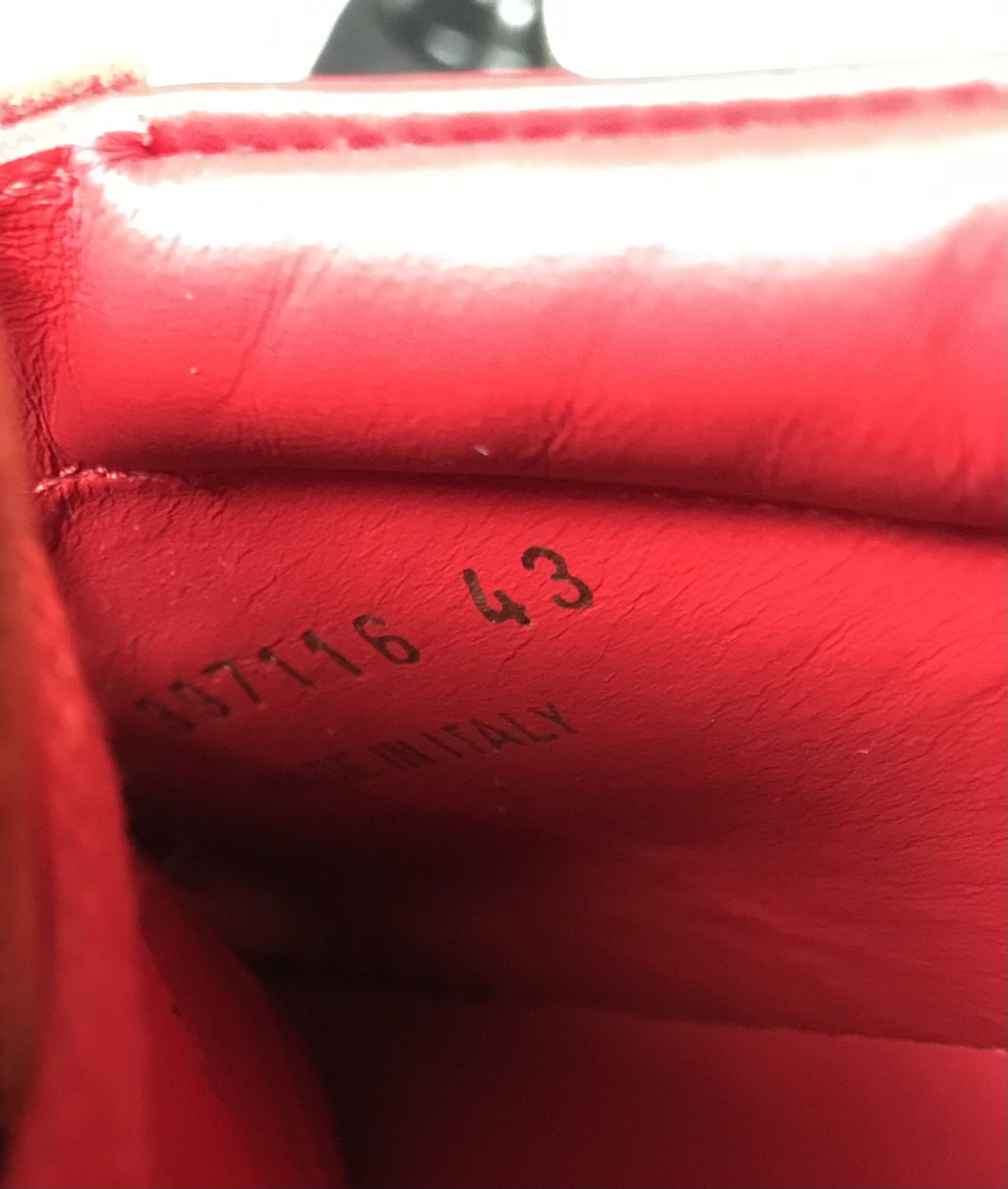 Saint Laurent Paris Saint Laurent Red Low Top Sneaker Size US 10 / EU 43 - 8 Thumbnail