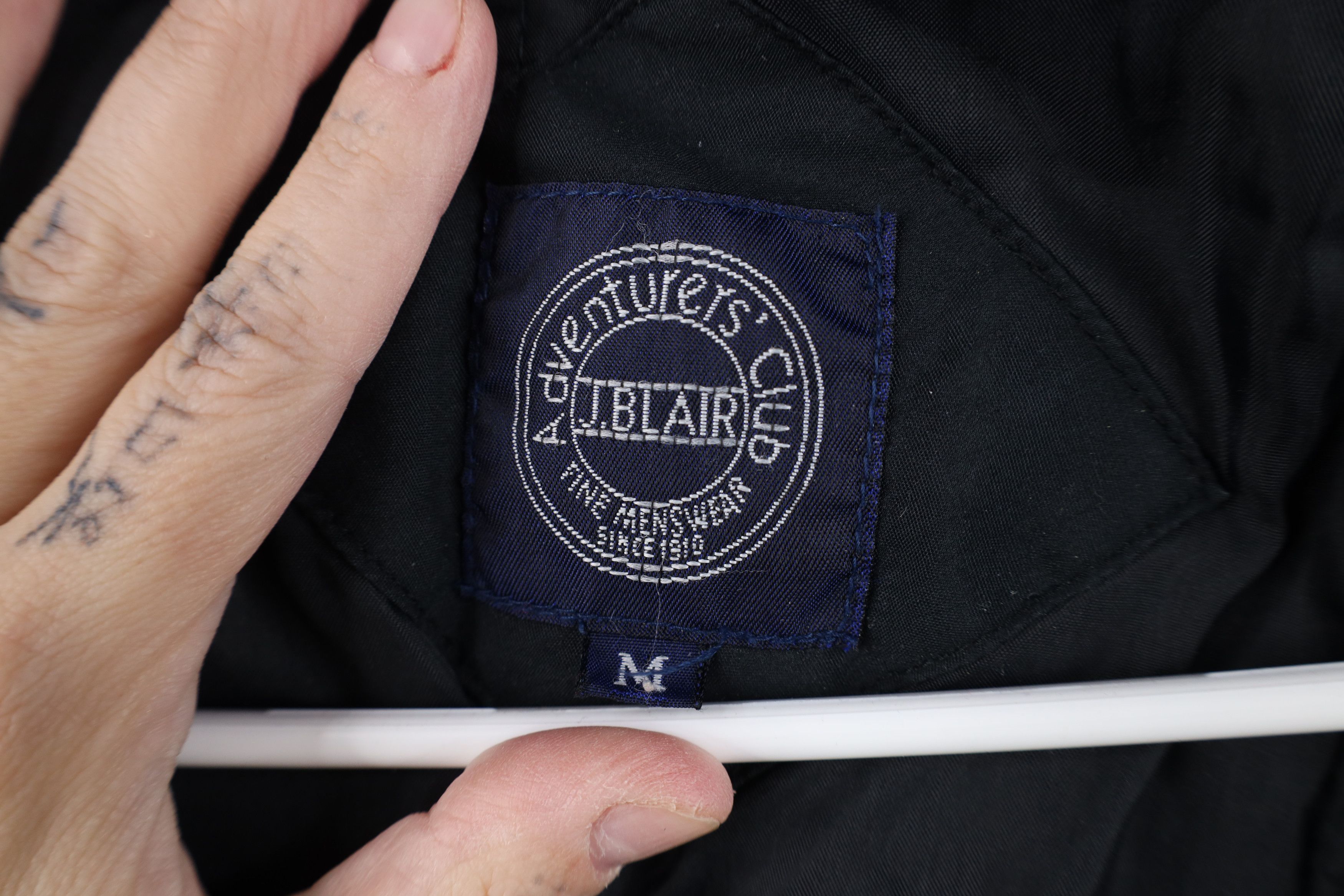 Vintage Vintage 90s Streetwear Cafe Racer Bomber Jacket Black Size US M / EU 48-50 / 2 - 10 Thumbnail