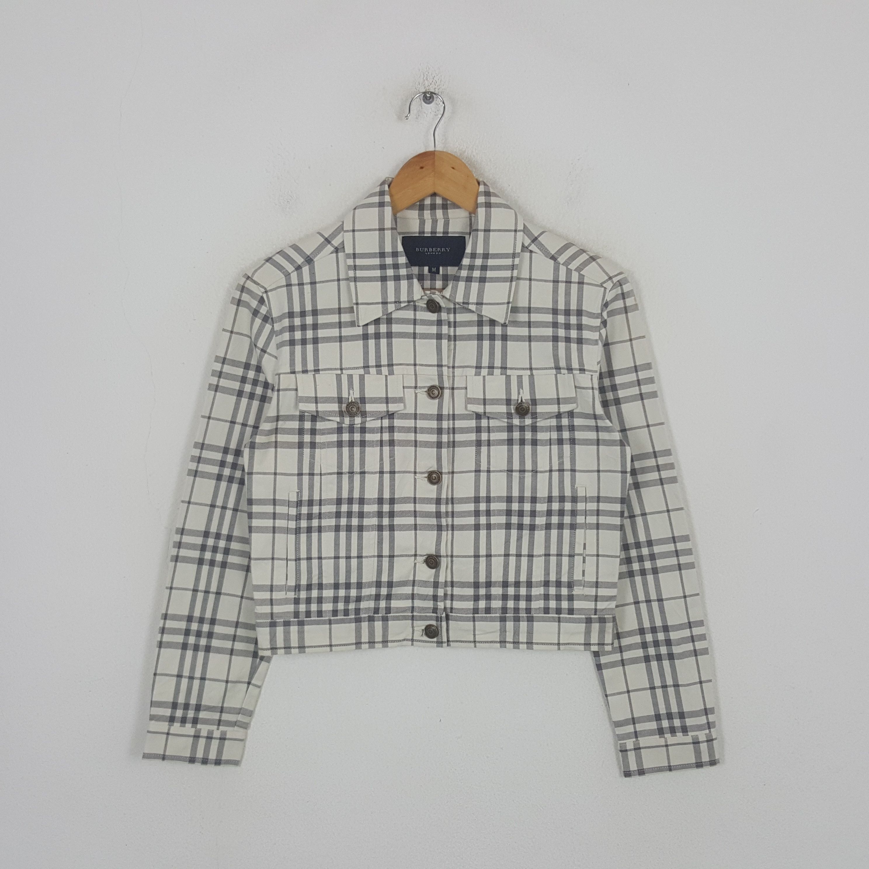Burberry Vintage Burberry Nova Check Designer Brand Jacket C298N18 Size XS / US 0-2 / IT 36-38 - 3 Thumbnail