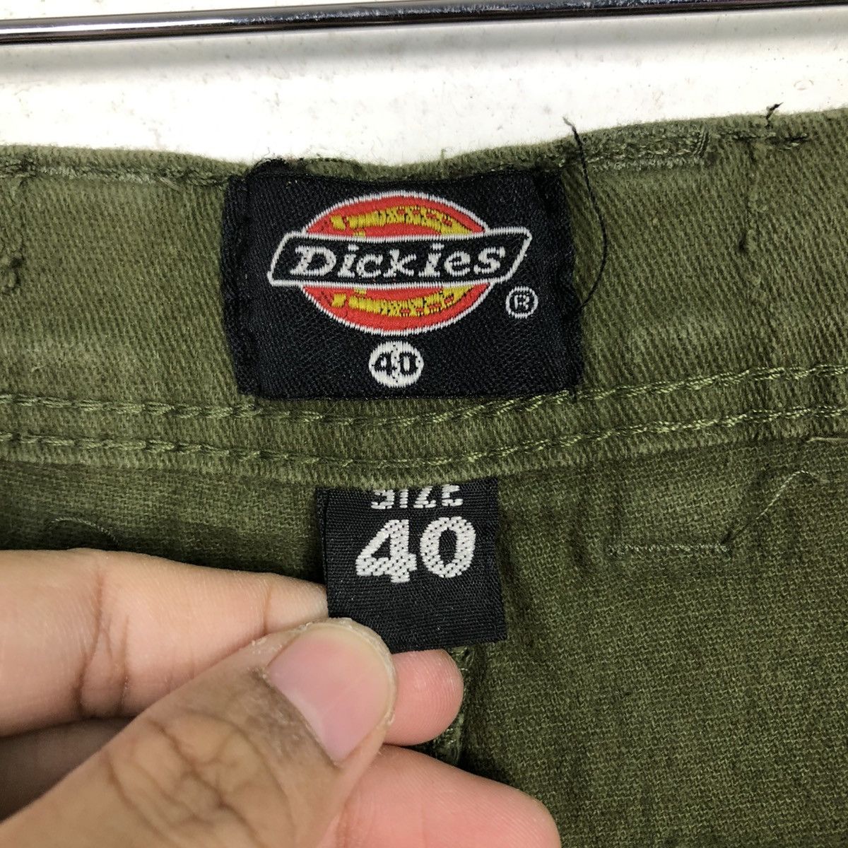 Japanese Brand 🔥VINTAGE WORKER PANTS CARGO PAINT DESIGN DICKIES USA Size US 36 / EU 52 - 21 Thumbnail
