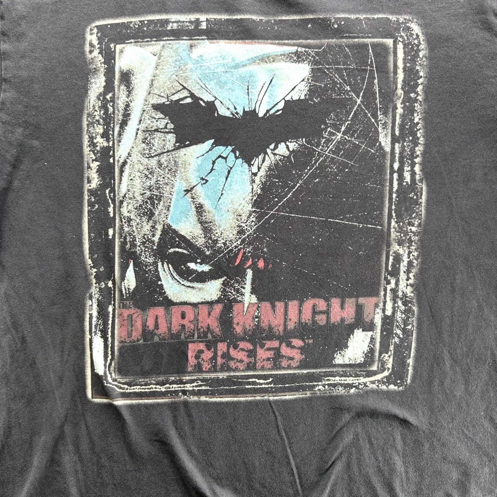 Vintage VINTAGE? No. Red Tape Dark Knight Rises Shirt Mens XL Black Graphic Print Crew Neck Cotton Short Sleeve Size US XL / EU 56 / 4 - 2 Thumbnail
