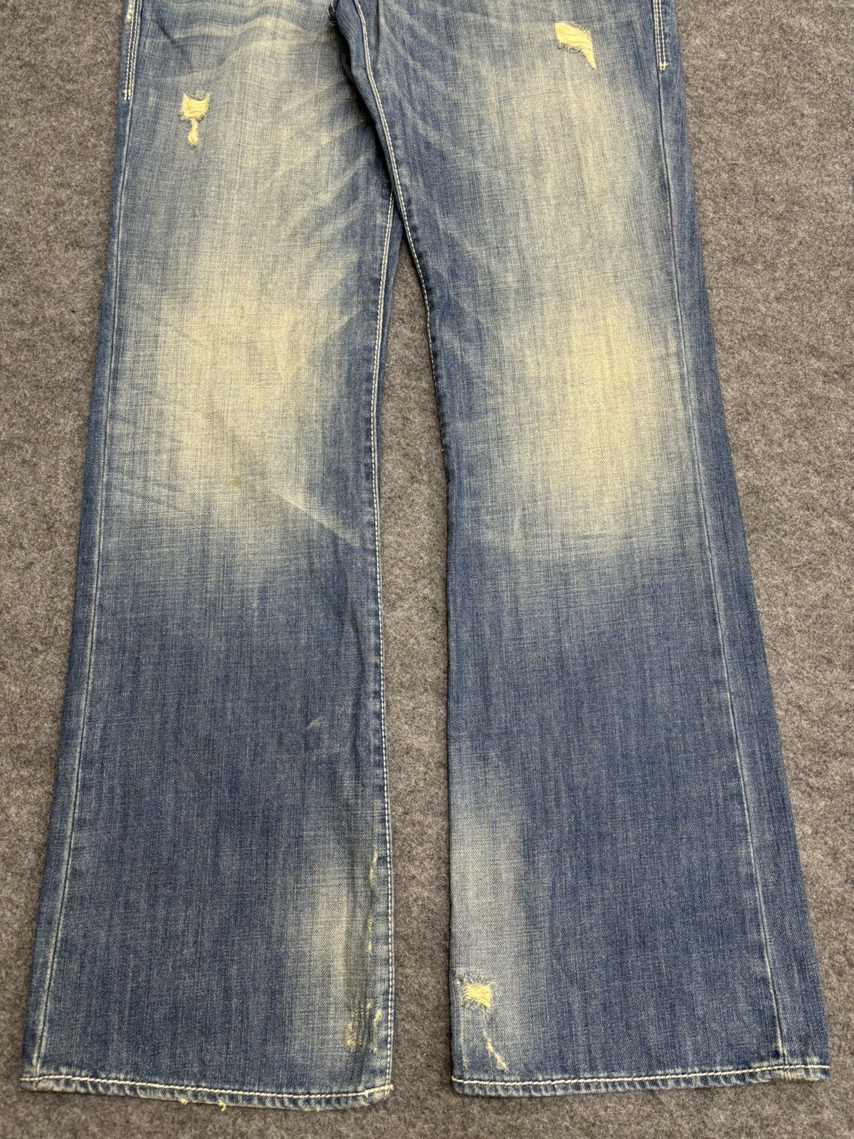 Rock & Republic 💥Sick Distressed 90s Style Rock Republic Flare Denim F502 Size US 34 / EU 50 - 7 Thumbnail
