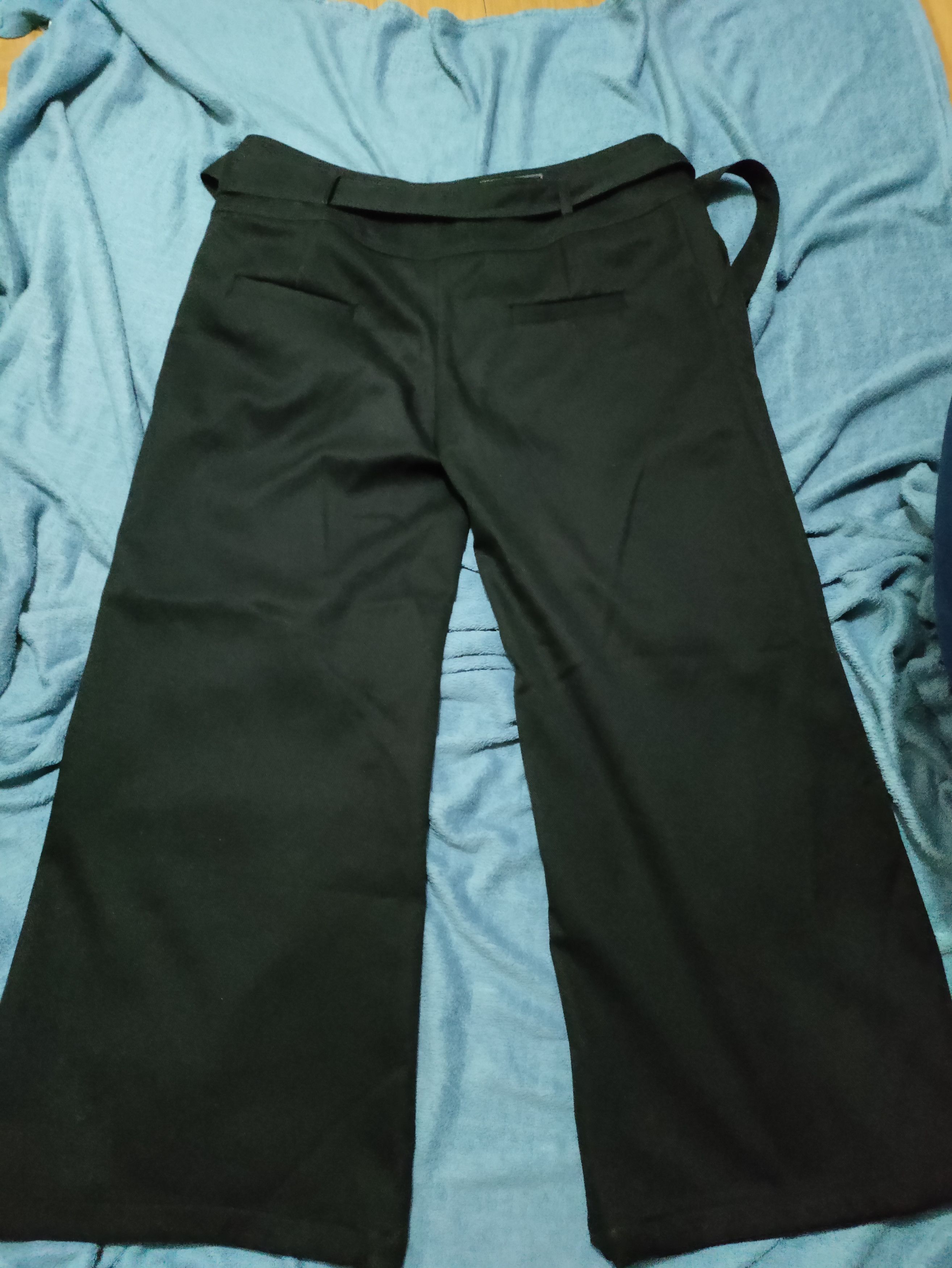 Japanese Brand Argue Culture "Heavyweight Wide Leg Cut Pants" Size US 34 / EU 50 - 3 Thumbnail