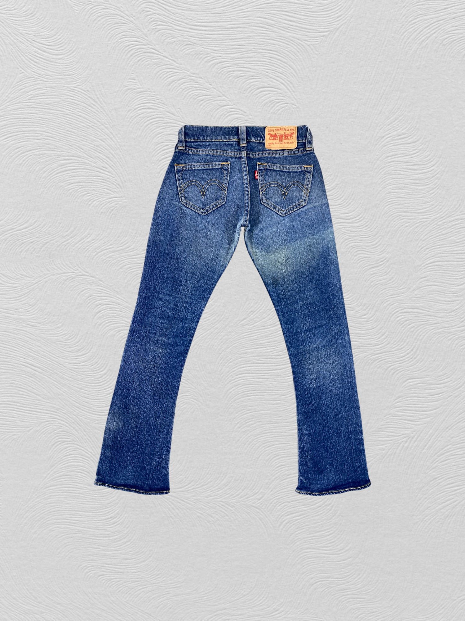 Levi's Blue Vintage Levi's Tough Boot Jeans 31x31 Denim -JN1288 Size US 31 - 2 Thumbnail