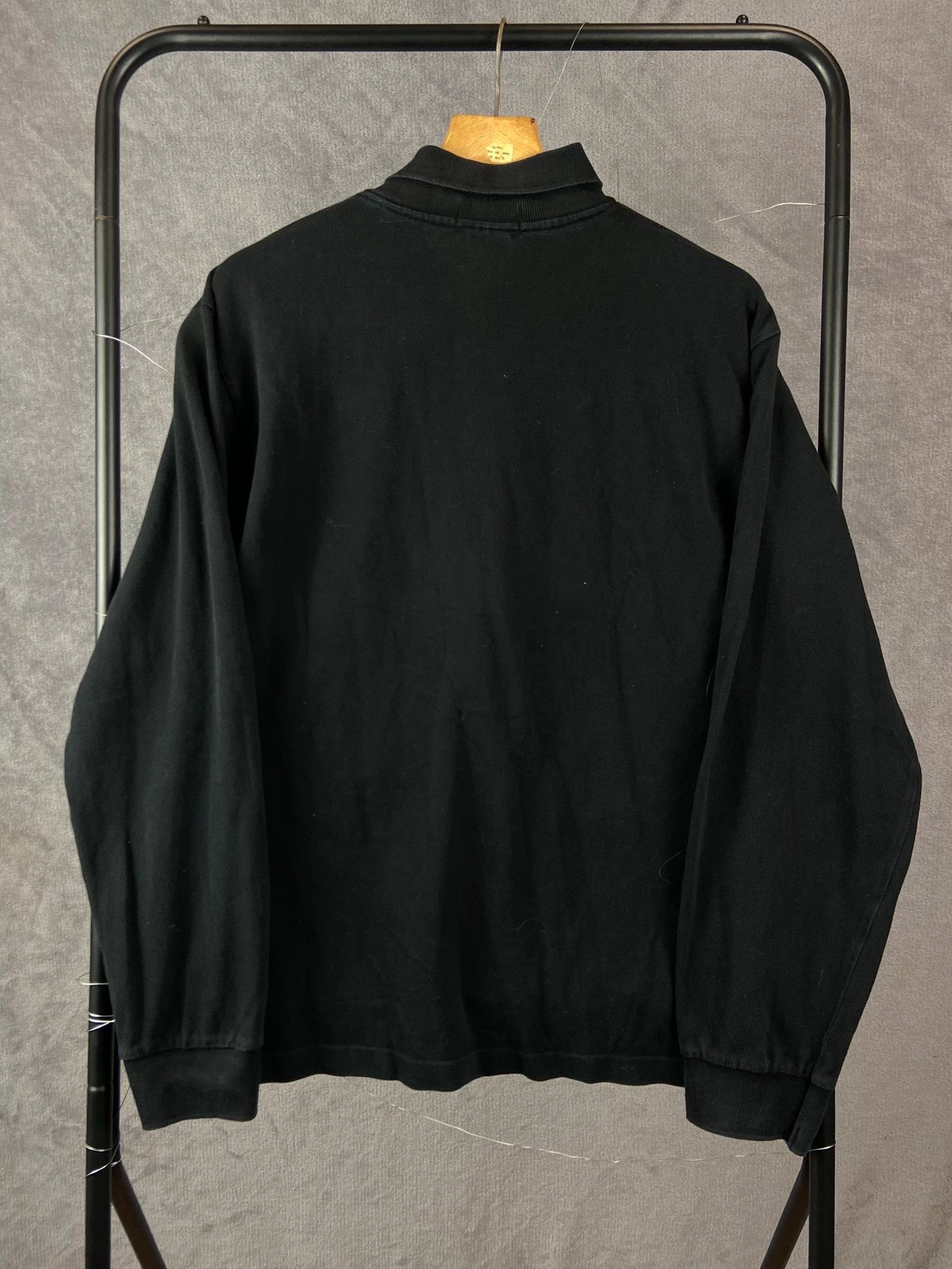 Polo Ralph Lauren Ralph Lauren Black Longsleeve Polo / Quiet Luxury (L) Size US L / EU 52-54 / 3 - 5 Thumbnail