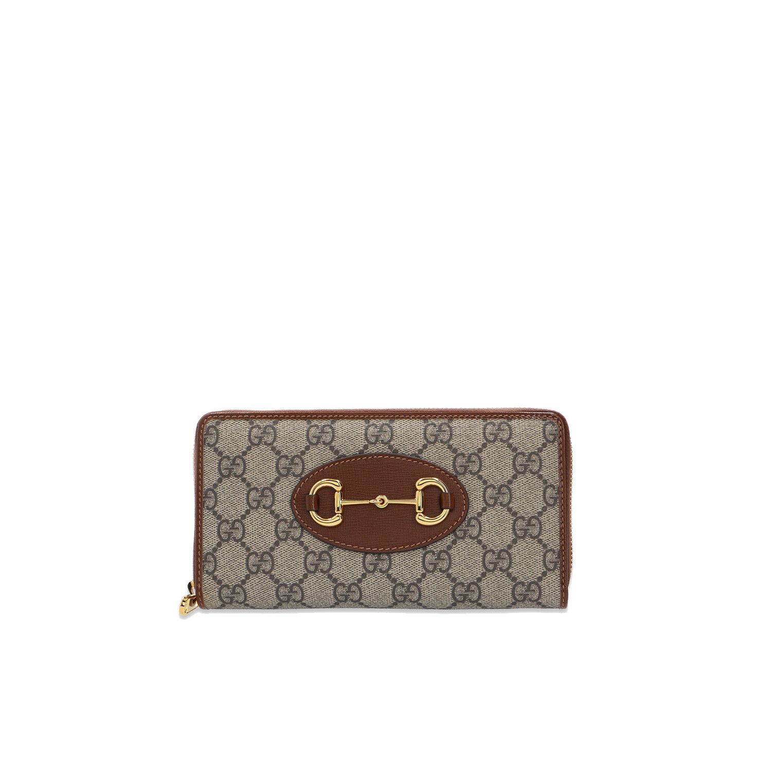 Gucci GUCCI Horsebit Brown Wallet New & Authentic Size ONE SIZE - 1 Thumbnail