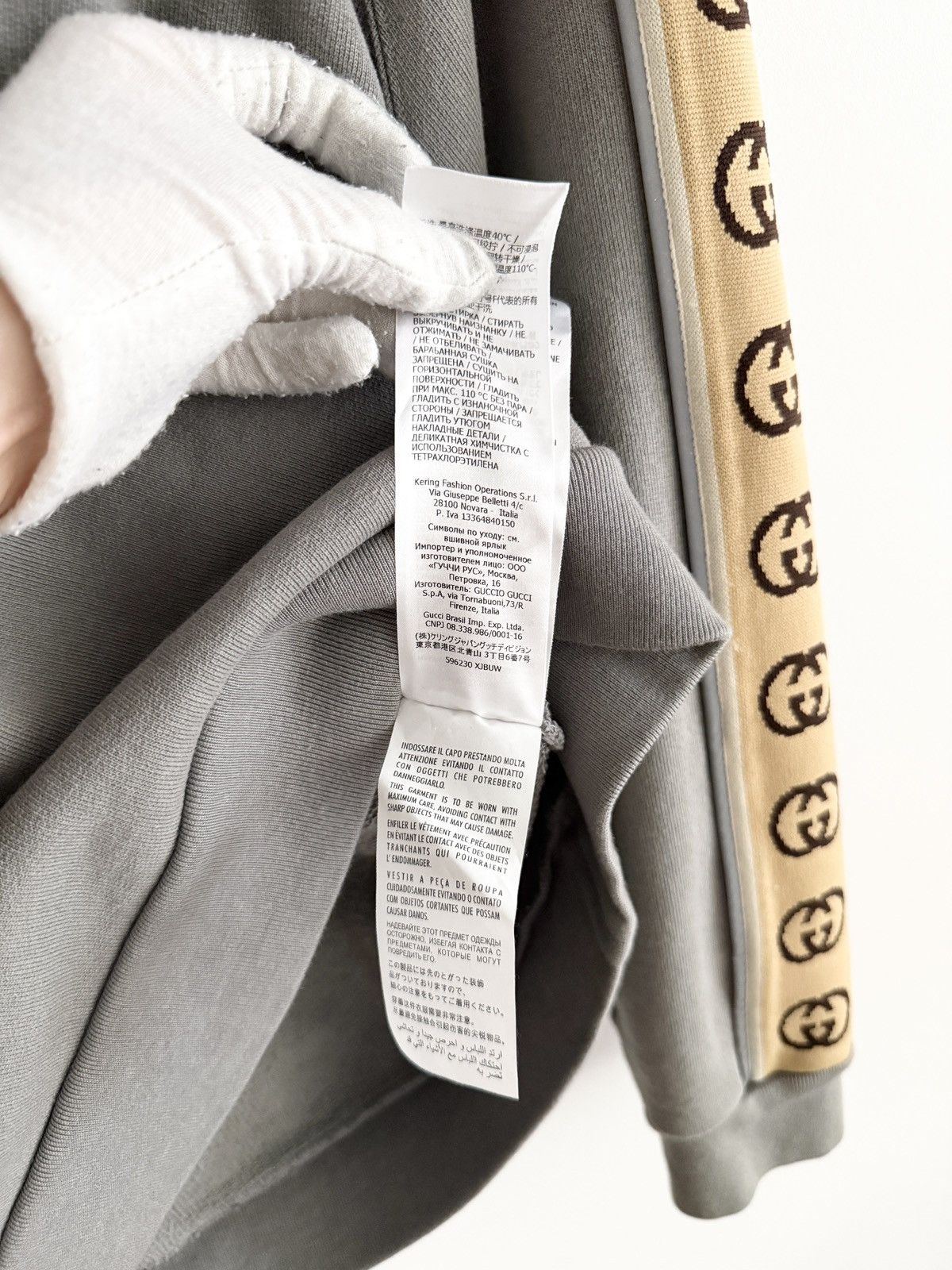 Gucci STEAL! Gucci Sleeve Logos Oversized Hoodie Size US S / EU 44-46 / 1 - 9 Thumbnail