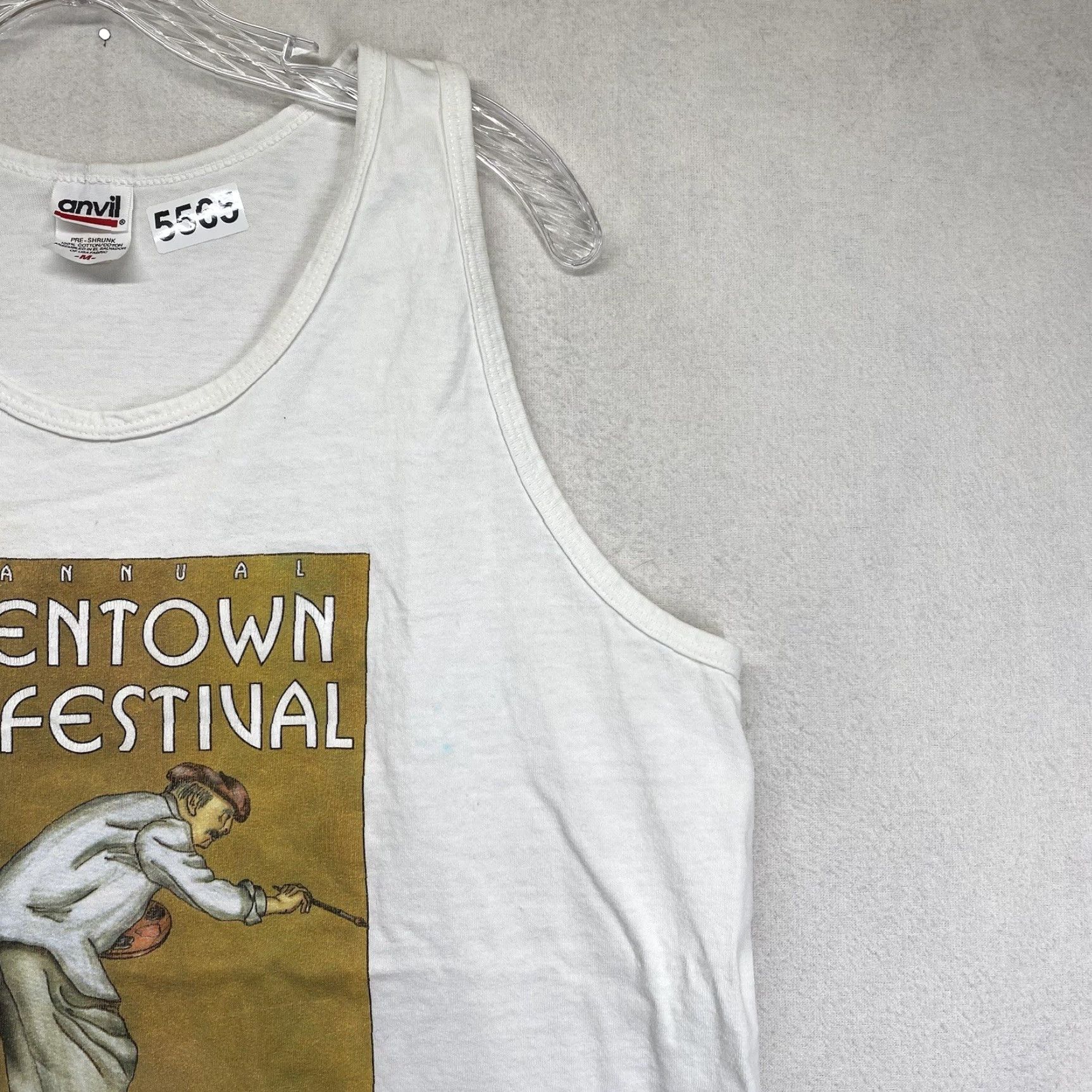 Vintage Vintage Festival Men’s T-Shirt Graphic Print Art Festival 2005 Summer White M Size US M / EU 48-50 / 2 - 6 Thumbnail