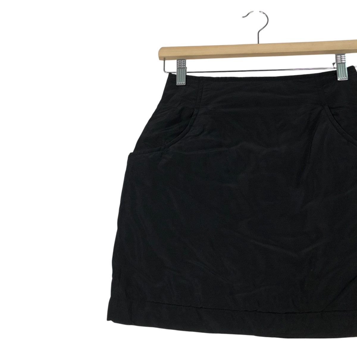 Yohji Yamamoto 🔥RICH BLACK MINI SHORT SKIRT Y’S YOHJI YAMAMOTO Size 26" / US 2 / IT 38 - 5 Thumbnail
