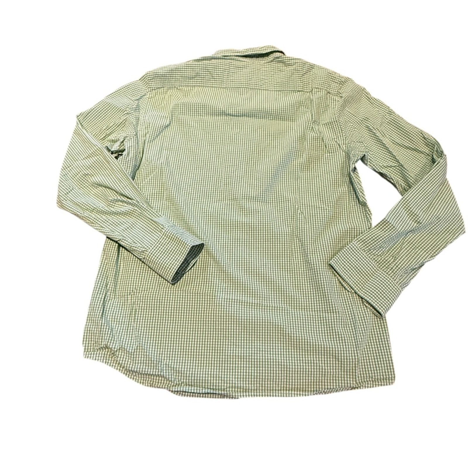 American Eagle Outfitters American Eagle Green Gingham Casual Button Down Shirt Large Size US L / EU 52-54 / 3 - 2 Thumbnail