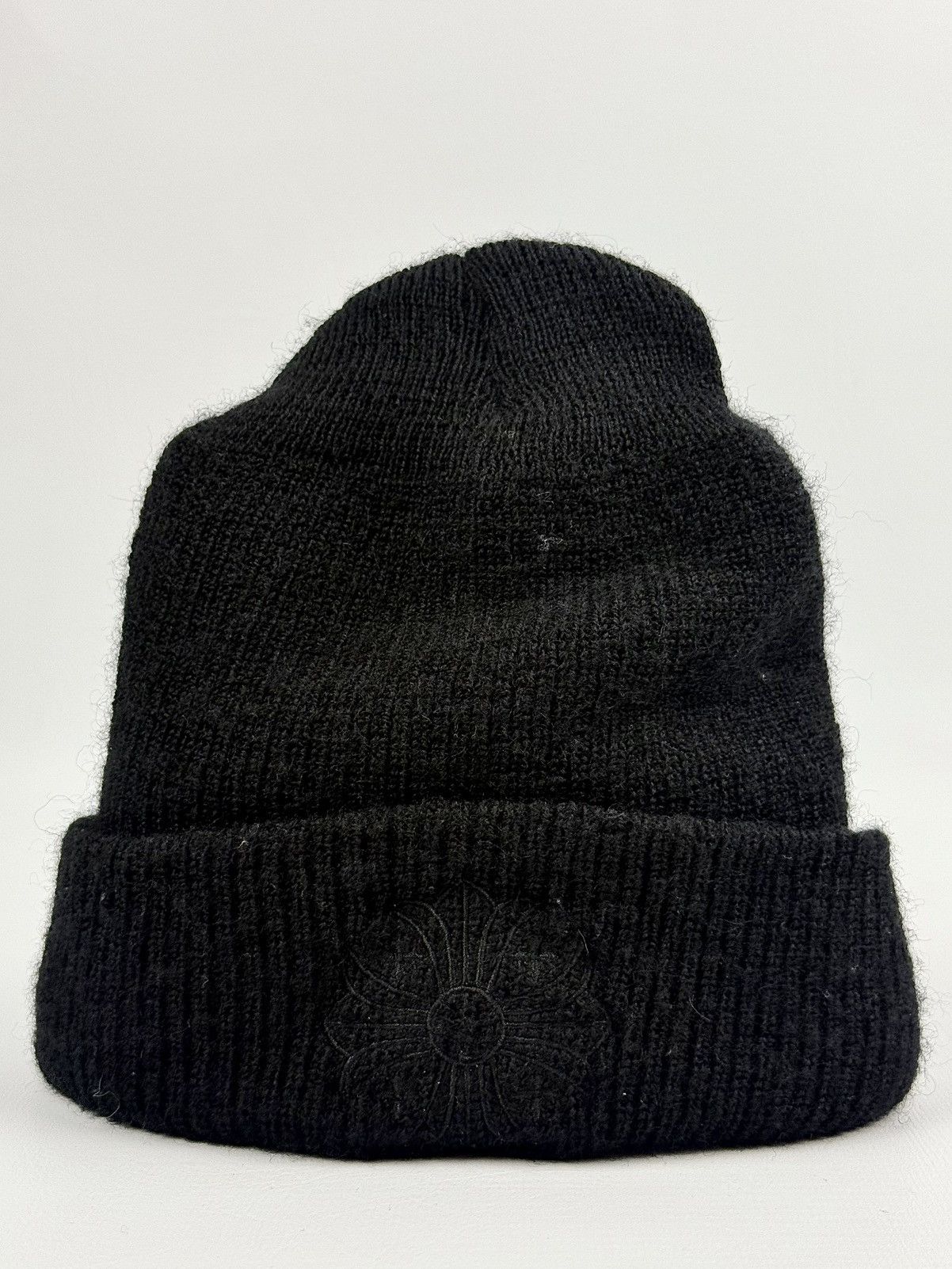 Chrome Hearts Chrome Hearts - + CROSS - Black Wool - Beanie Size ONE SIZE - 1 Thumbnail