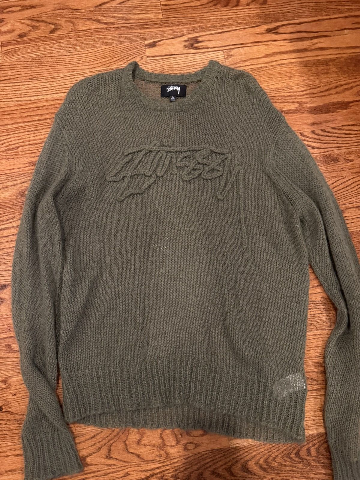 Stussy Sweater Size L Stussy Curly S Sweater 