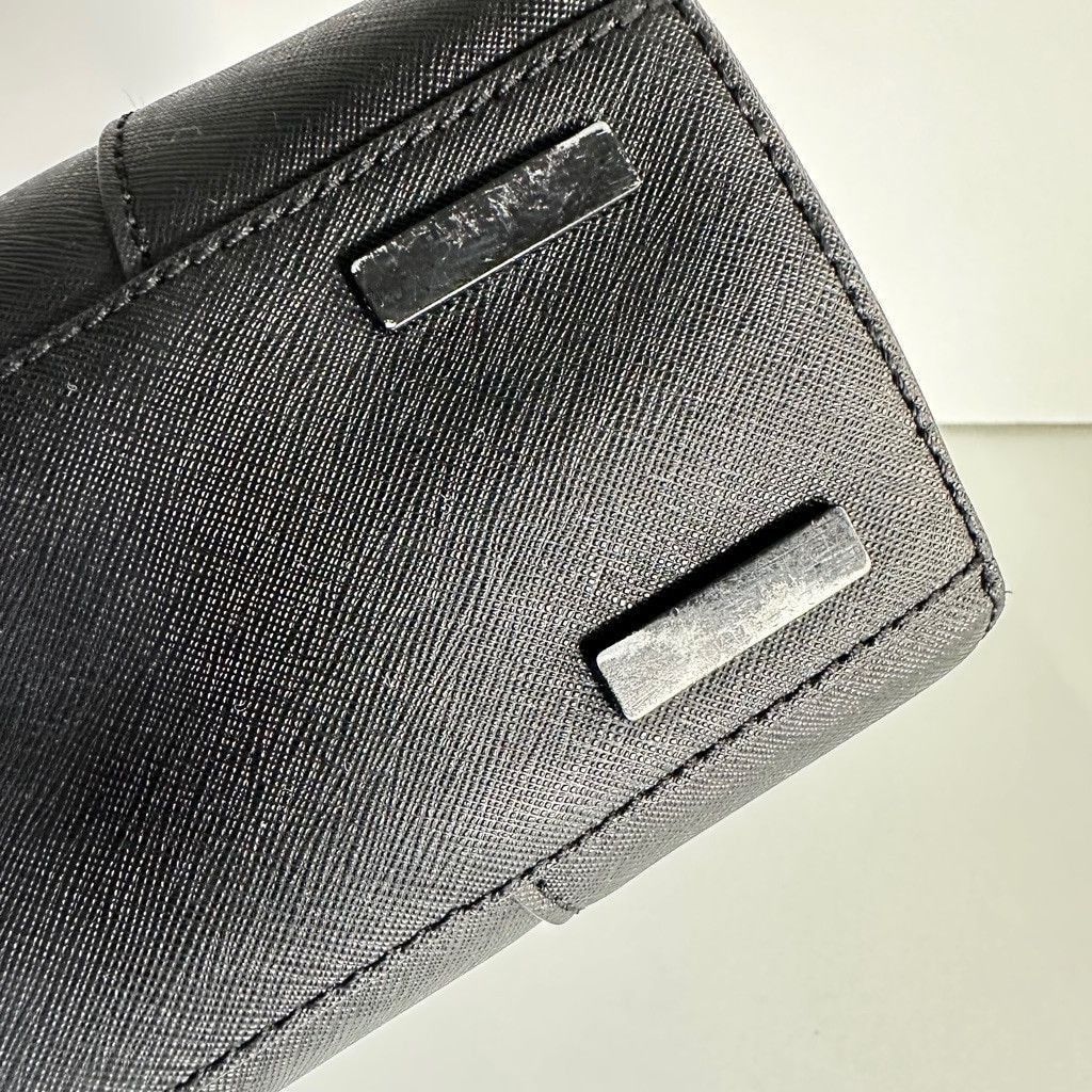 Rebecca Minkoff Rebecca Minkoff Saffiano Leather Black Satchel Crossbody Bag Size ONE SIZE - 14 Thumbnail