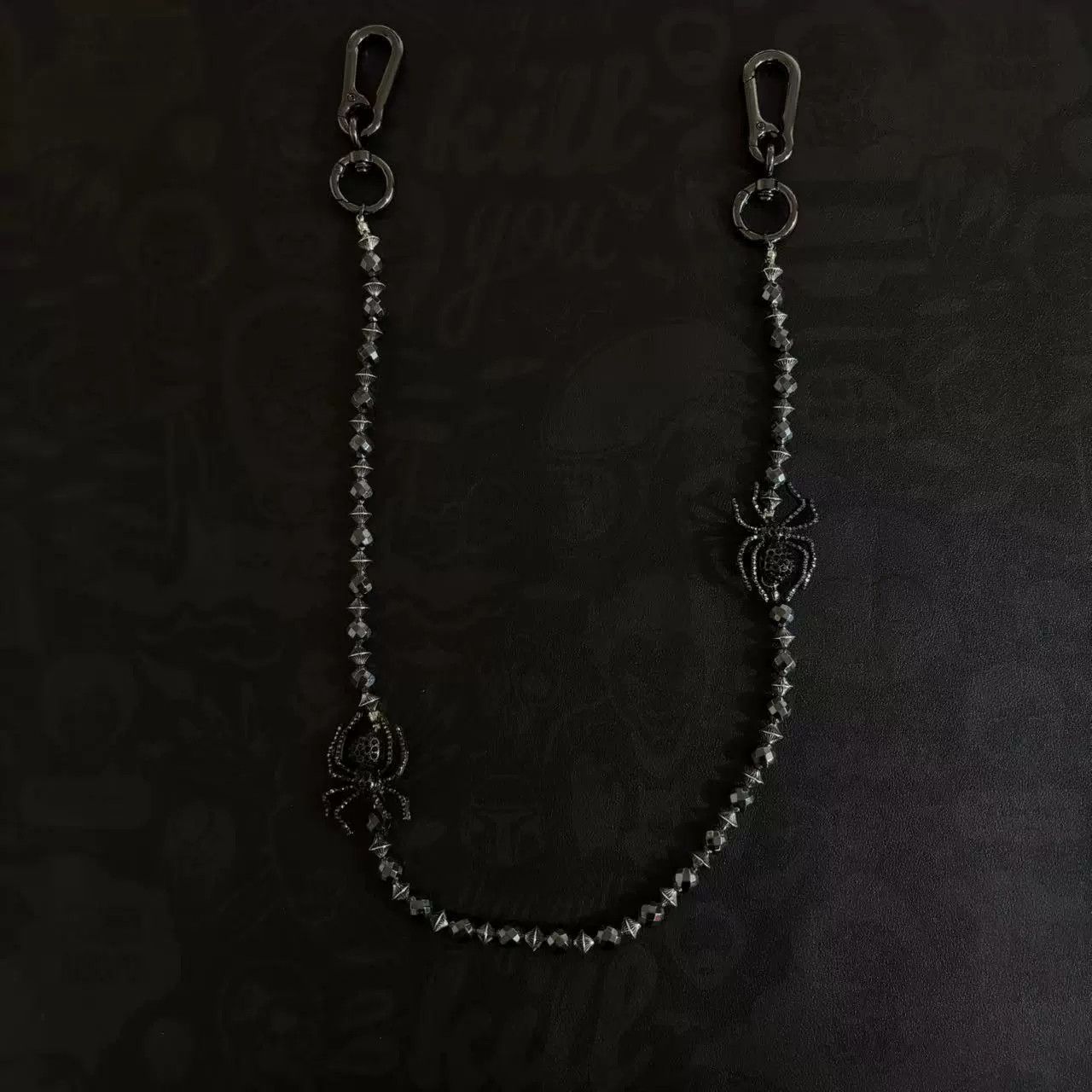Vintage Retro hip-hop punk style jeans waist chain Size ONE SIZE - 4 Thumbnail