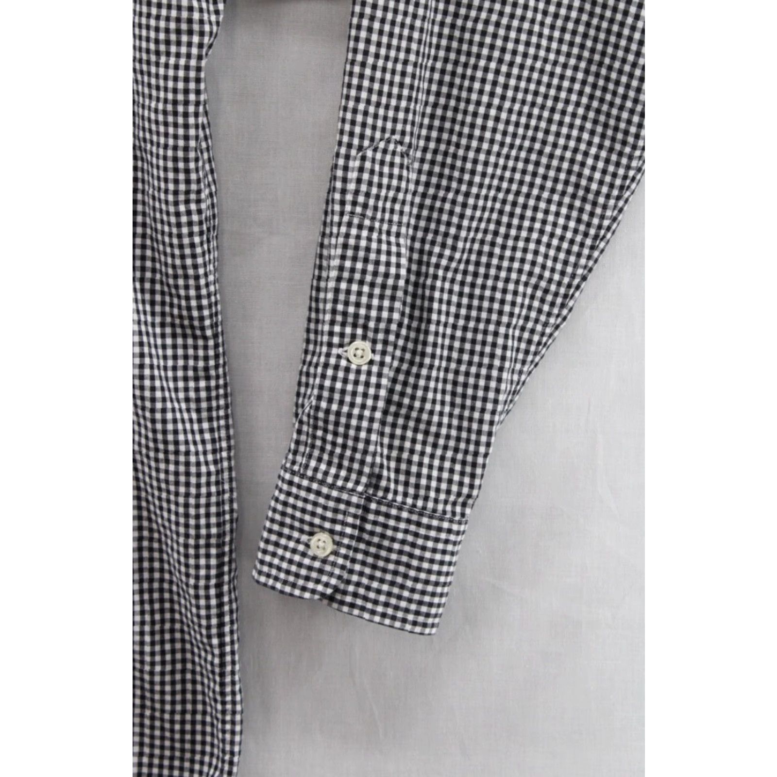Ralph Lauren VINTAGE Ralph Lauren Blake Shirt Men's Medium Black Gingham Plaid Pony Preppy Size US M / EU 48-50 / 2 - 2 Thumbnail